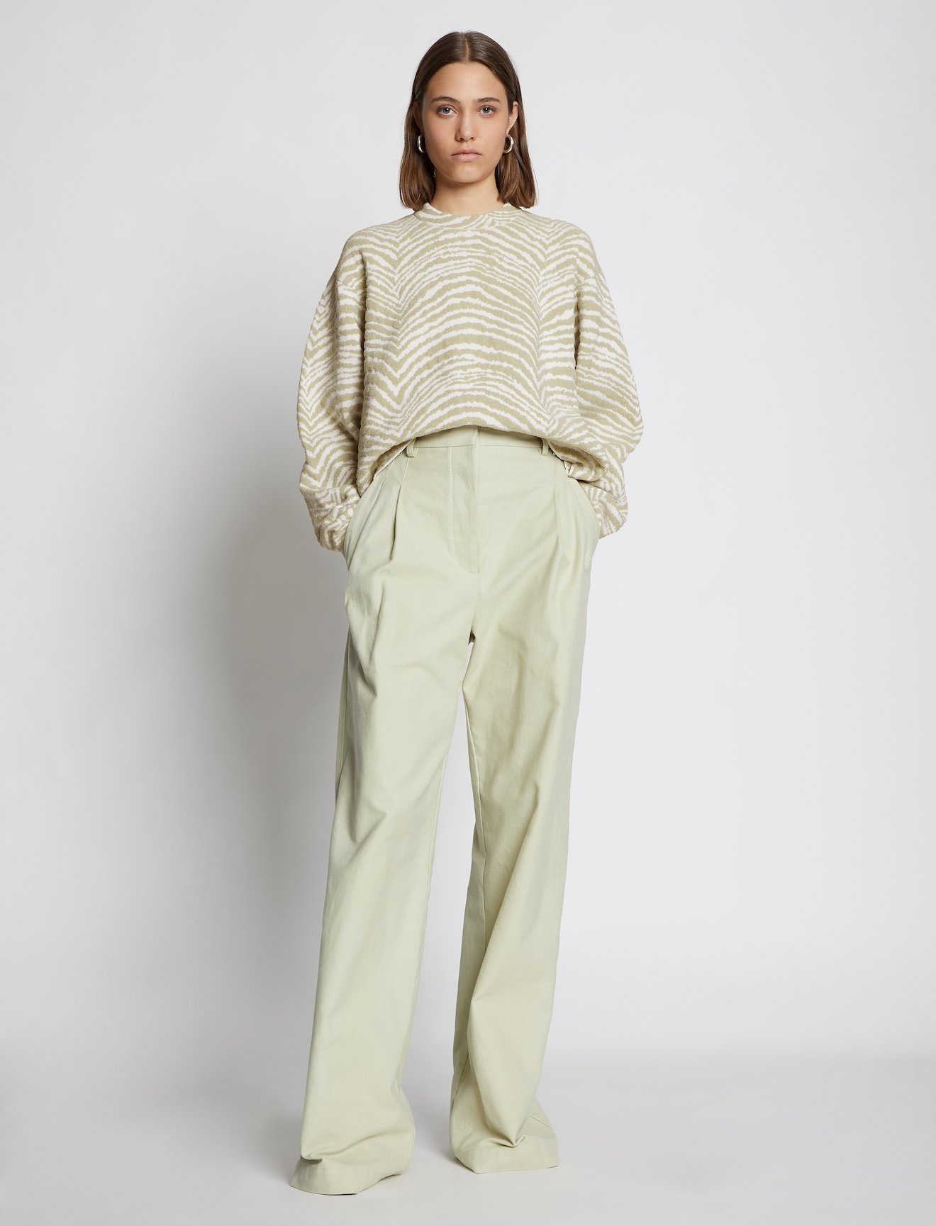 Animal Jacquard Sweater #1