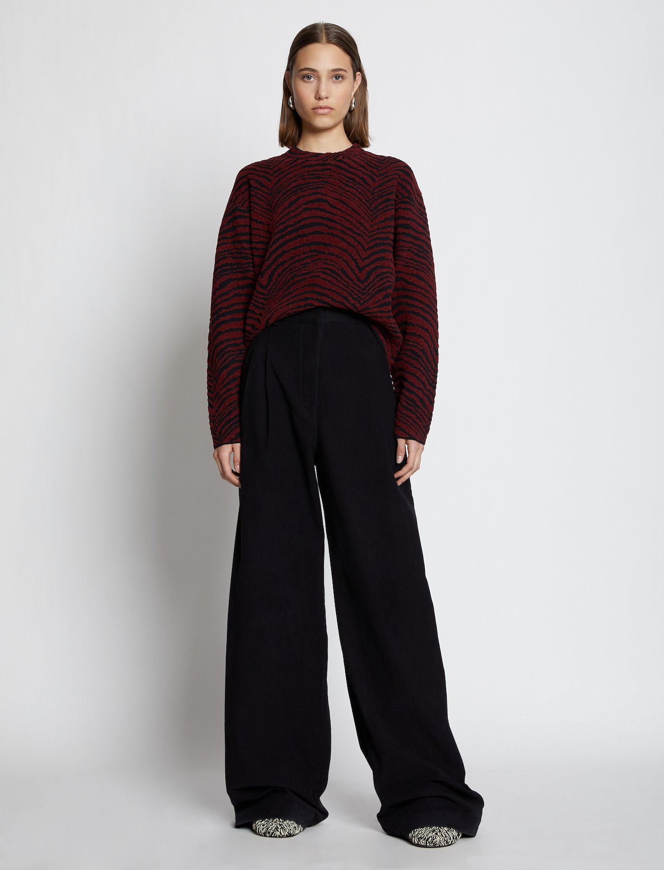Animal Jacquard Sweater #1