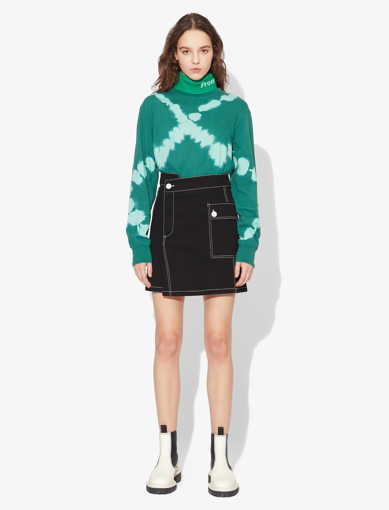 Asymmetric Utility Skirt #1