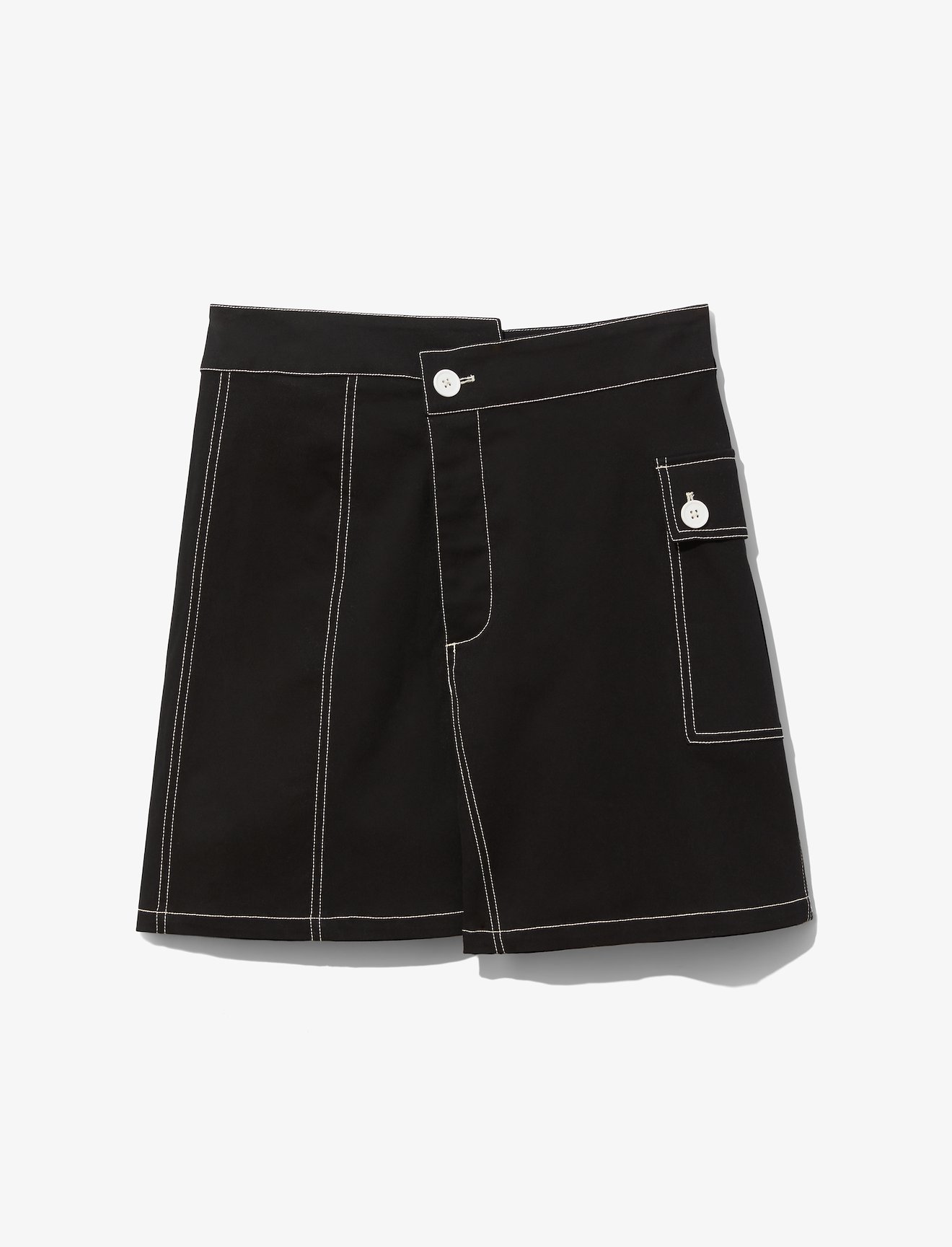 Asymmetric Utility Skirt #4