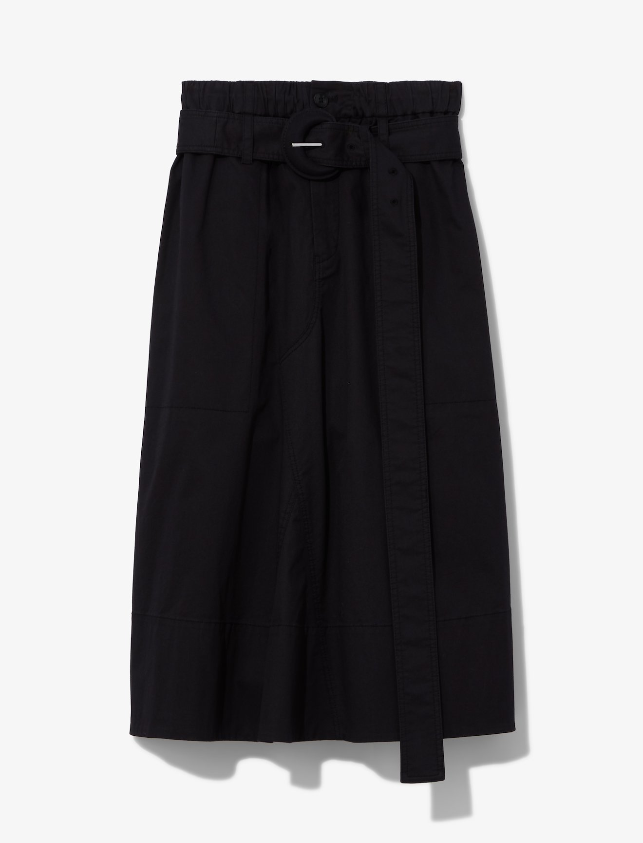 Belted Cotton Skirt #3