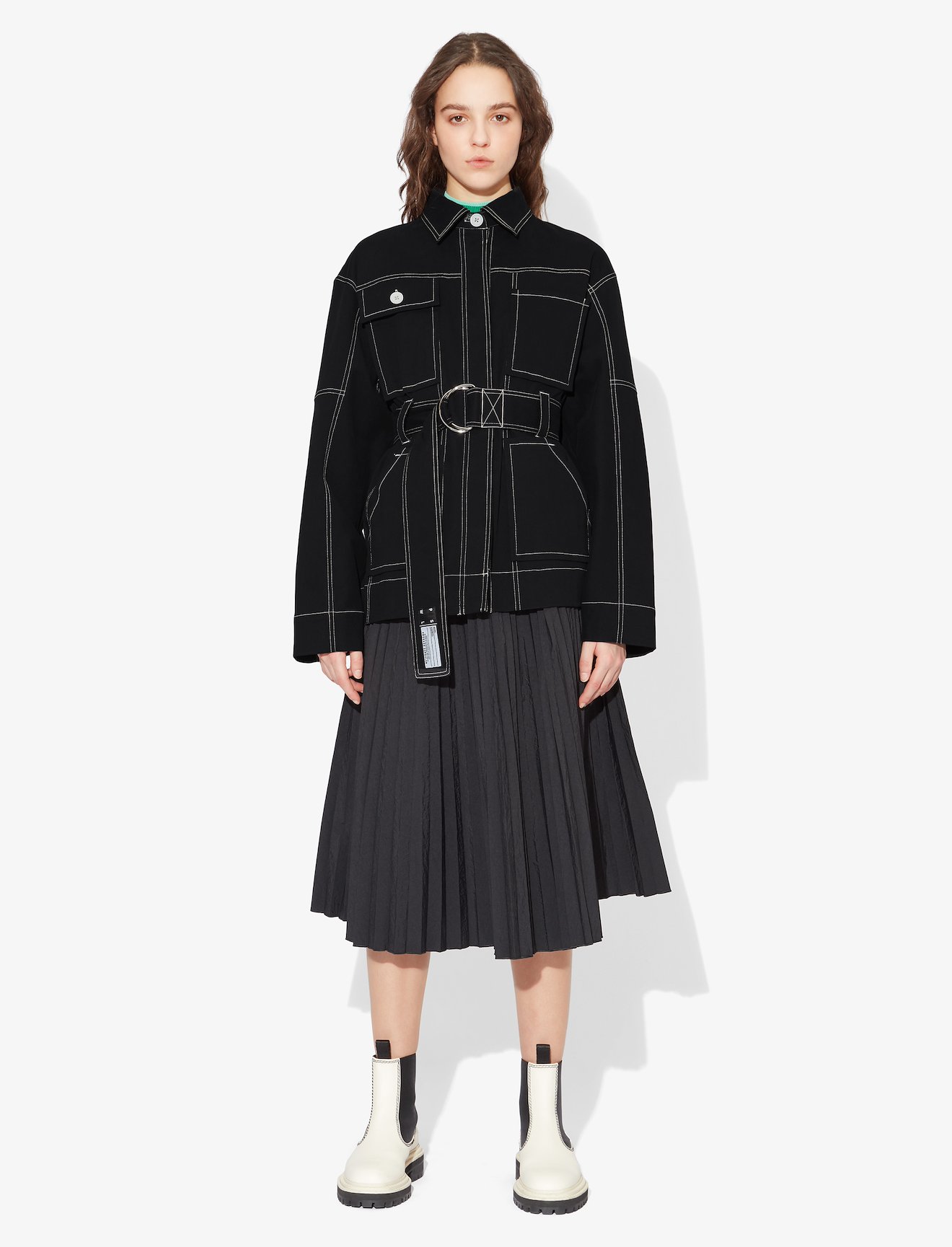 Belted Utility Jacket #1