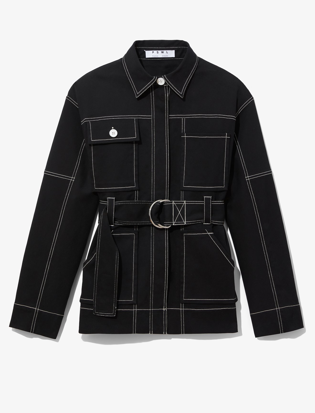 Belted Utility Jacket #4