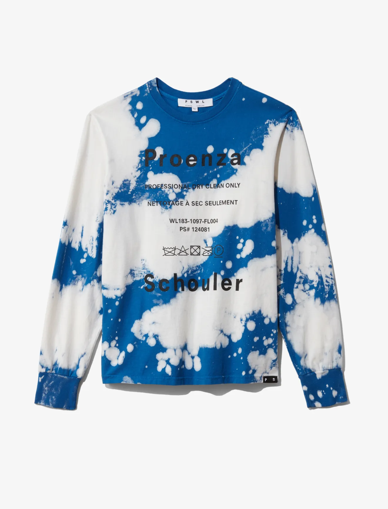 bleach splatter sweatshirt