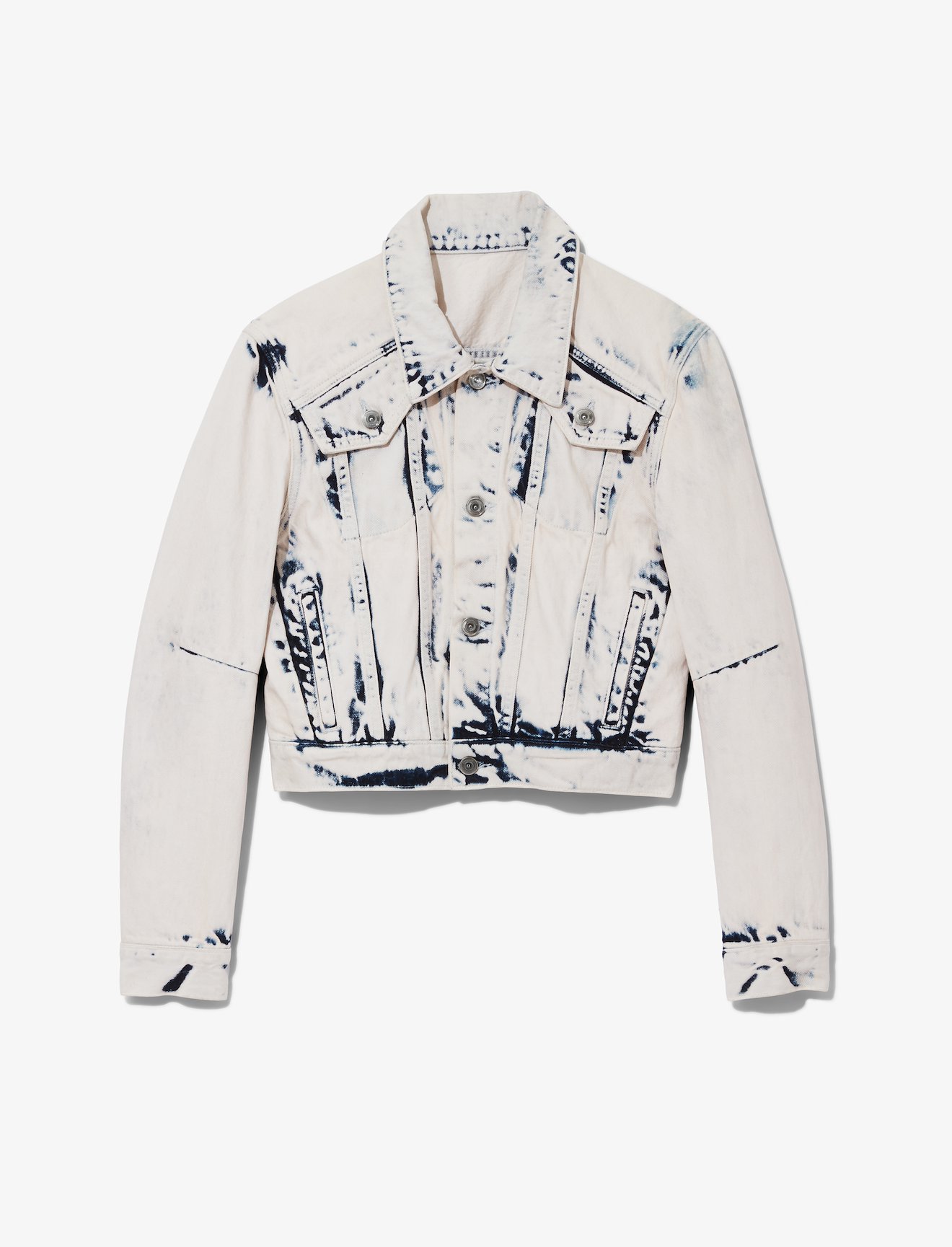 Bleached Cropped Jacket #4