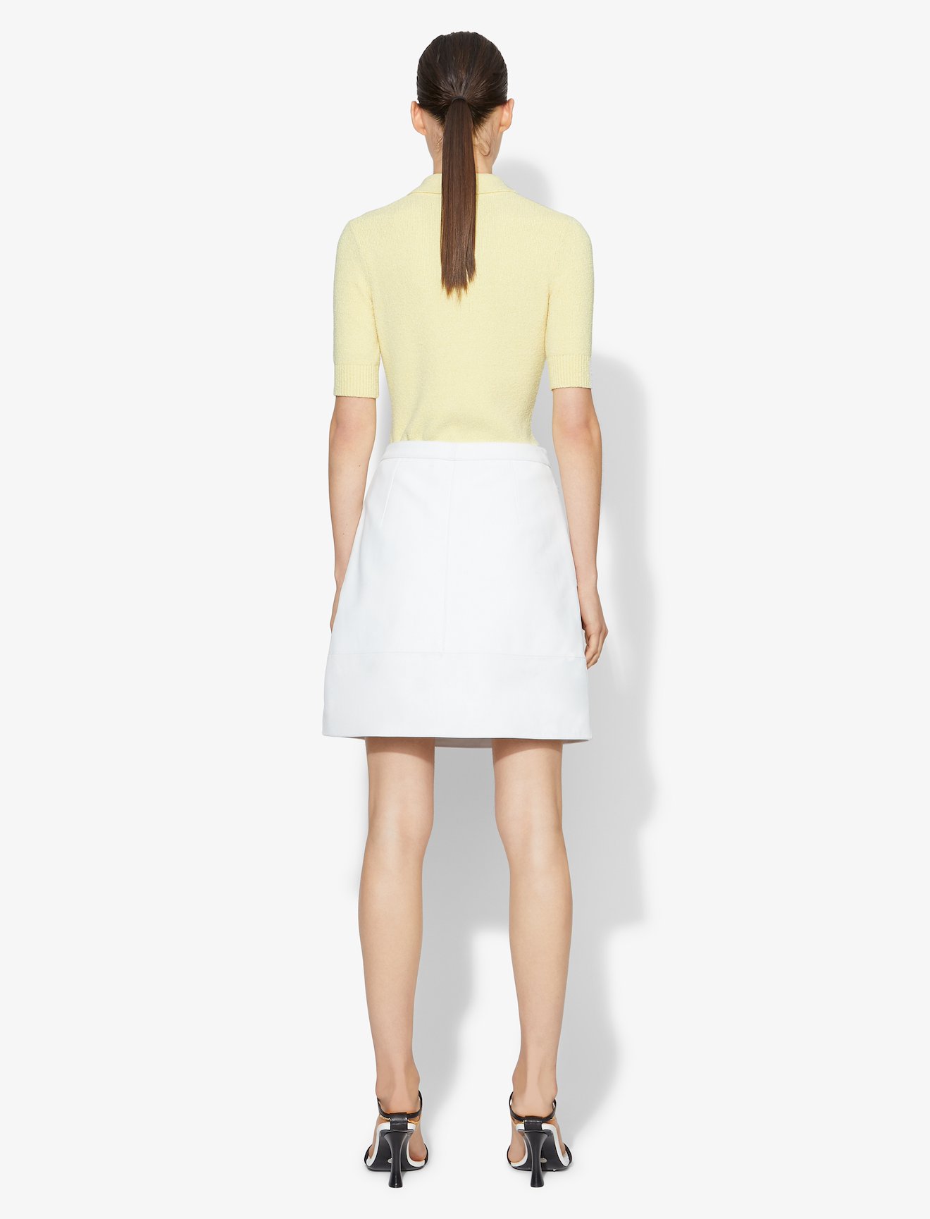 Boucle Polo Knit Top #2