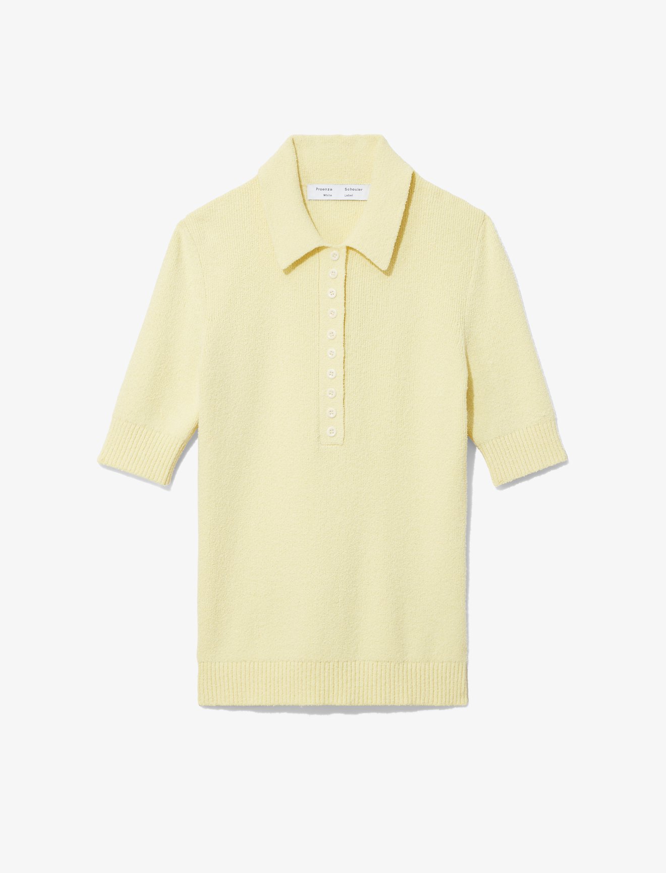 Boucle Polo Knit Top #4