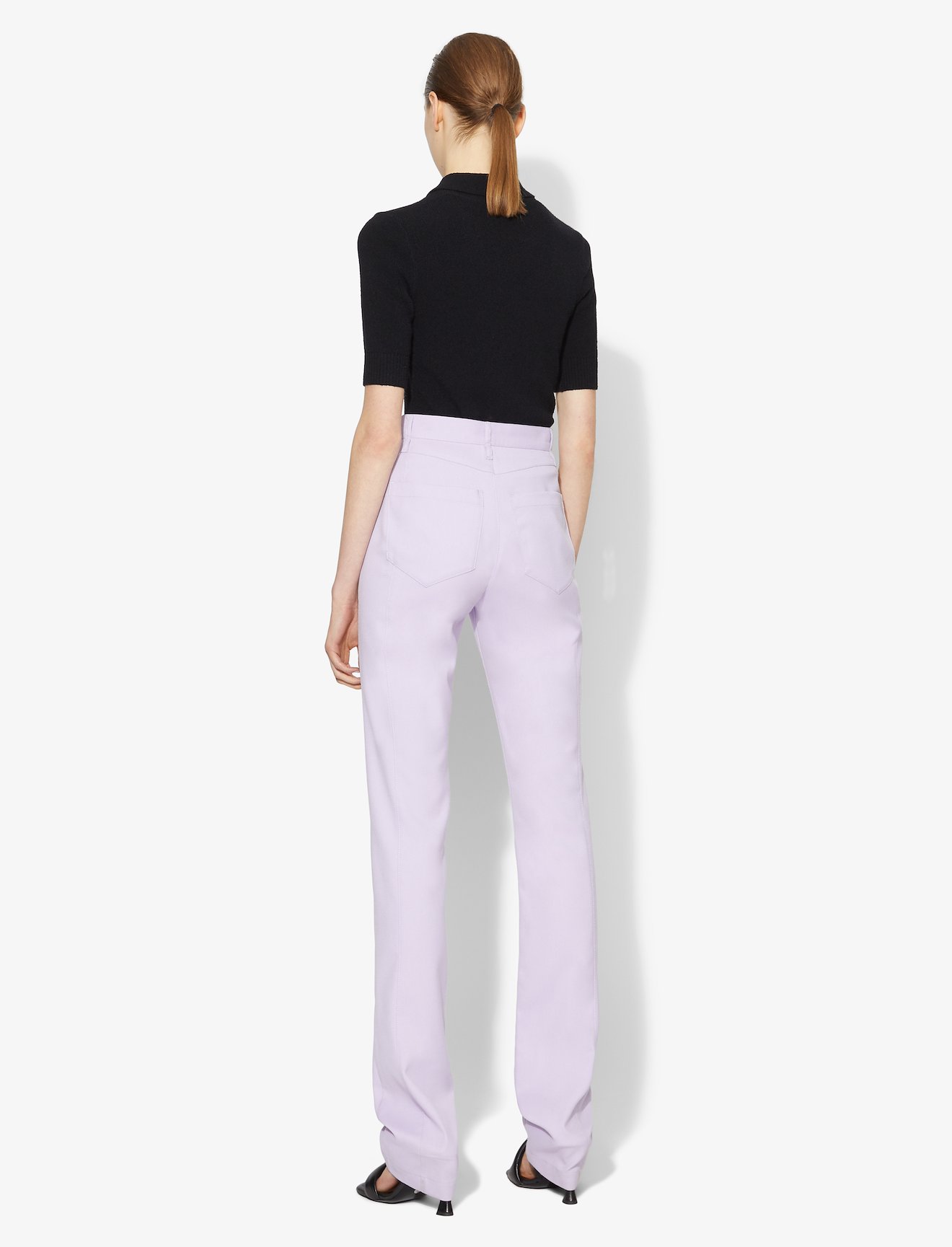 Boucle Polo Knit Top #2