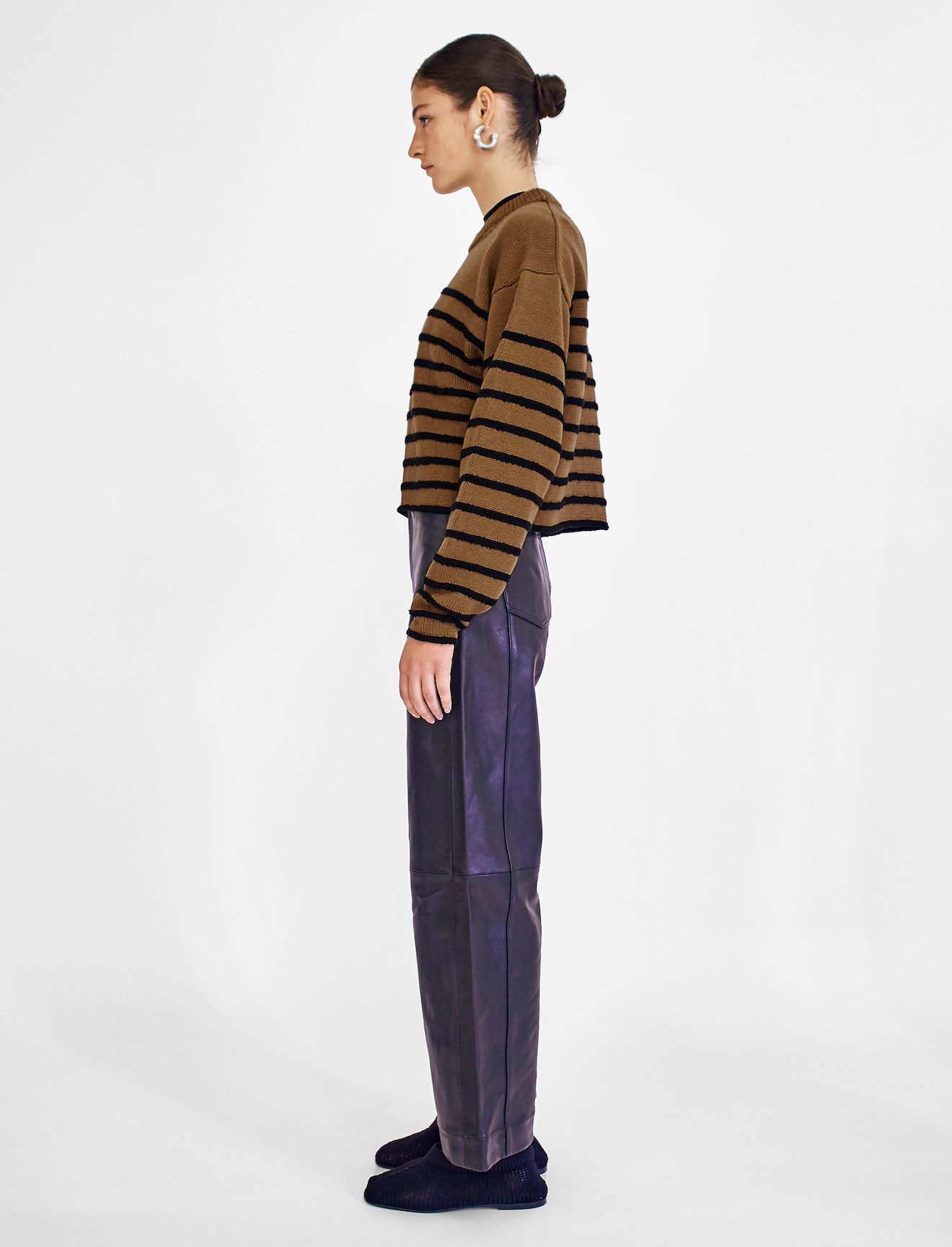 Bouclé Stripe Sweater #2