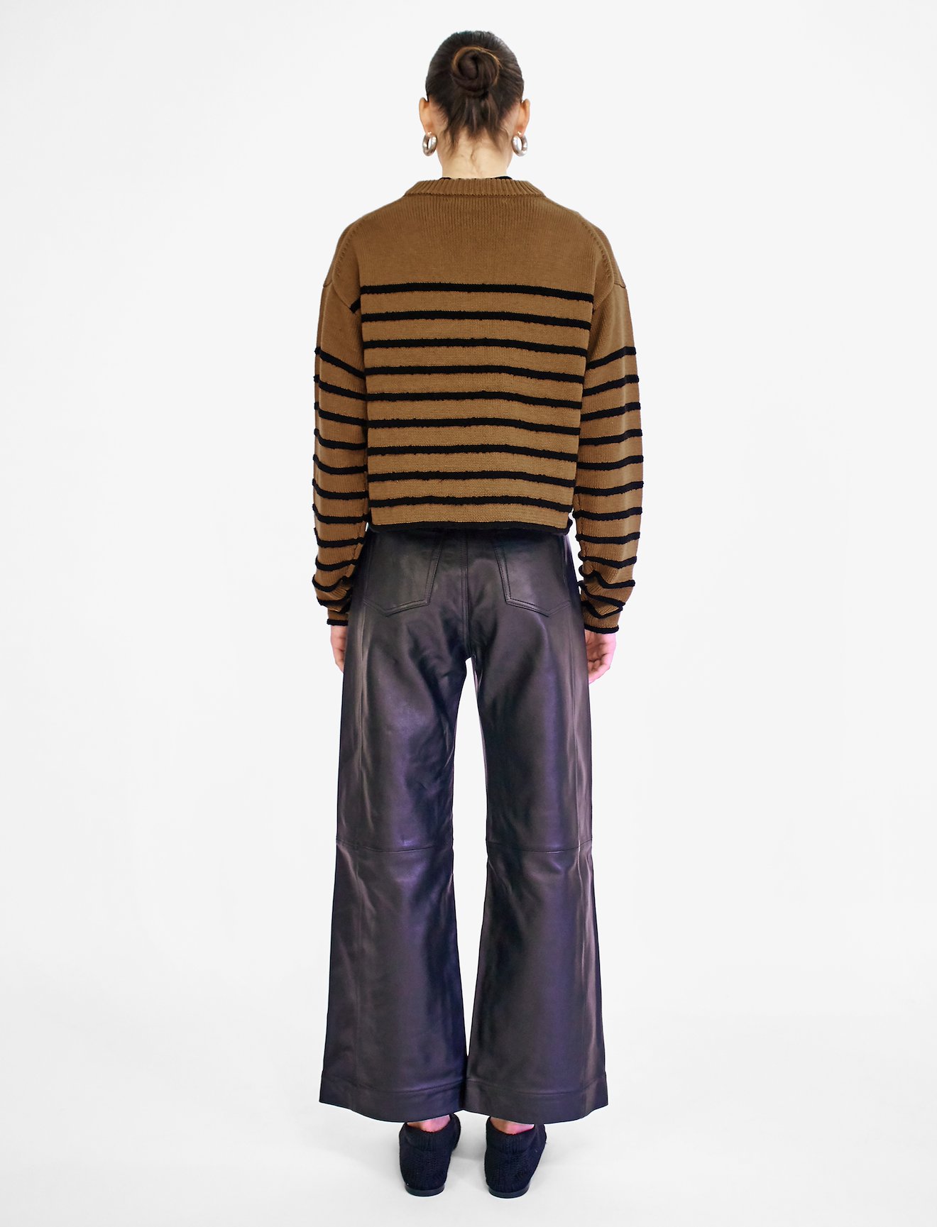 Bouclé Stripe Sweater #3