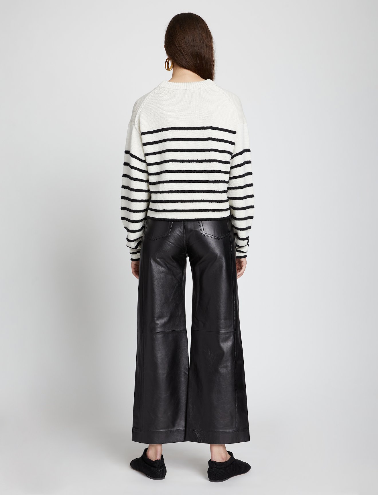 Bouclé Stripe Sweater #3