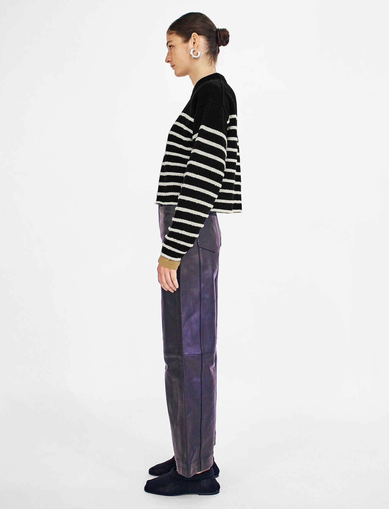 Bouclé Stripe Sweater #2