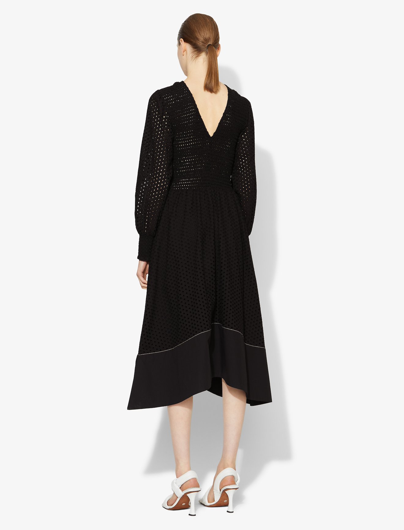 Broderie Anglaise Smocked Dress #2