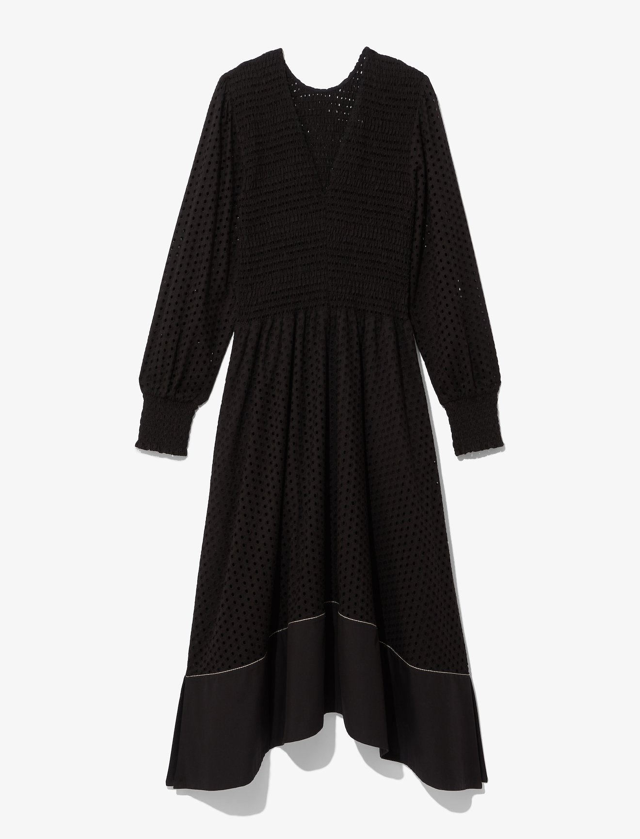 Broderie Anglaise Smocked Dress #4