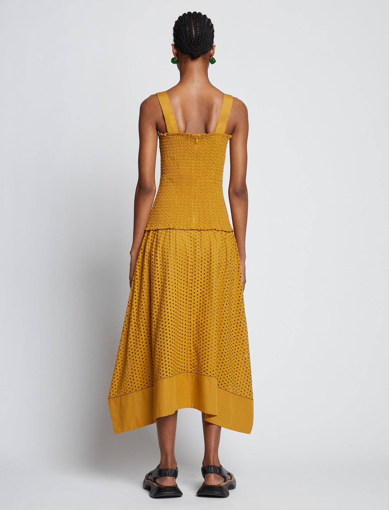 Broderie Anglaise Smocked Dress #2