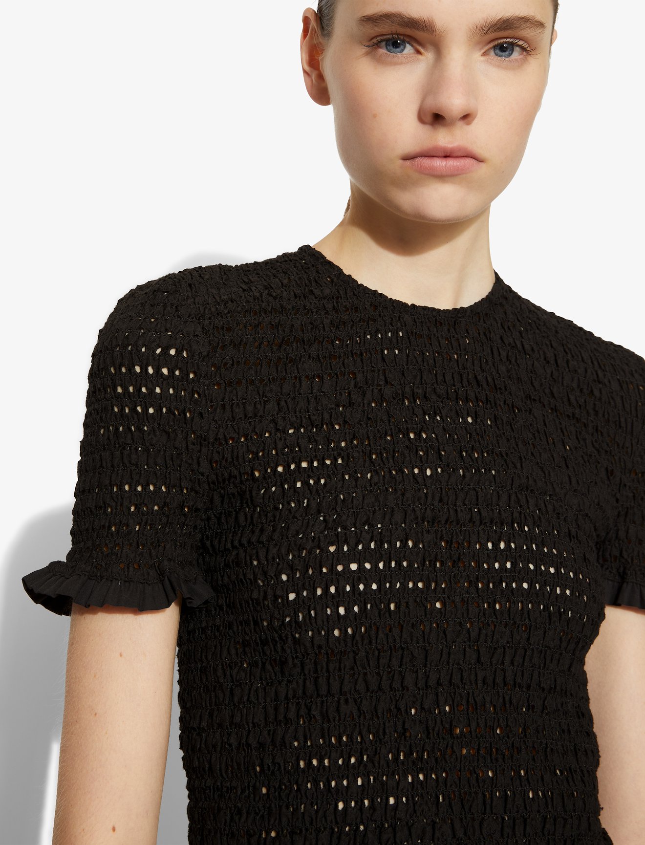 Broderie Anglaise Smocked Top #3