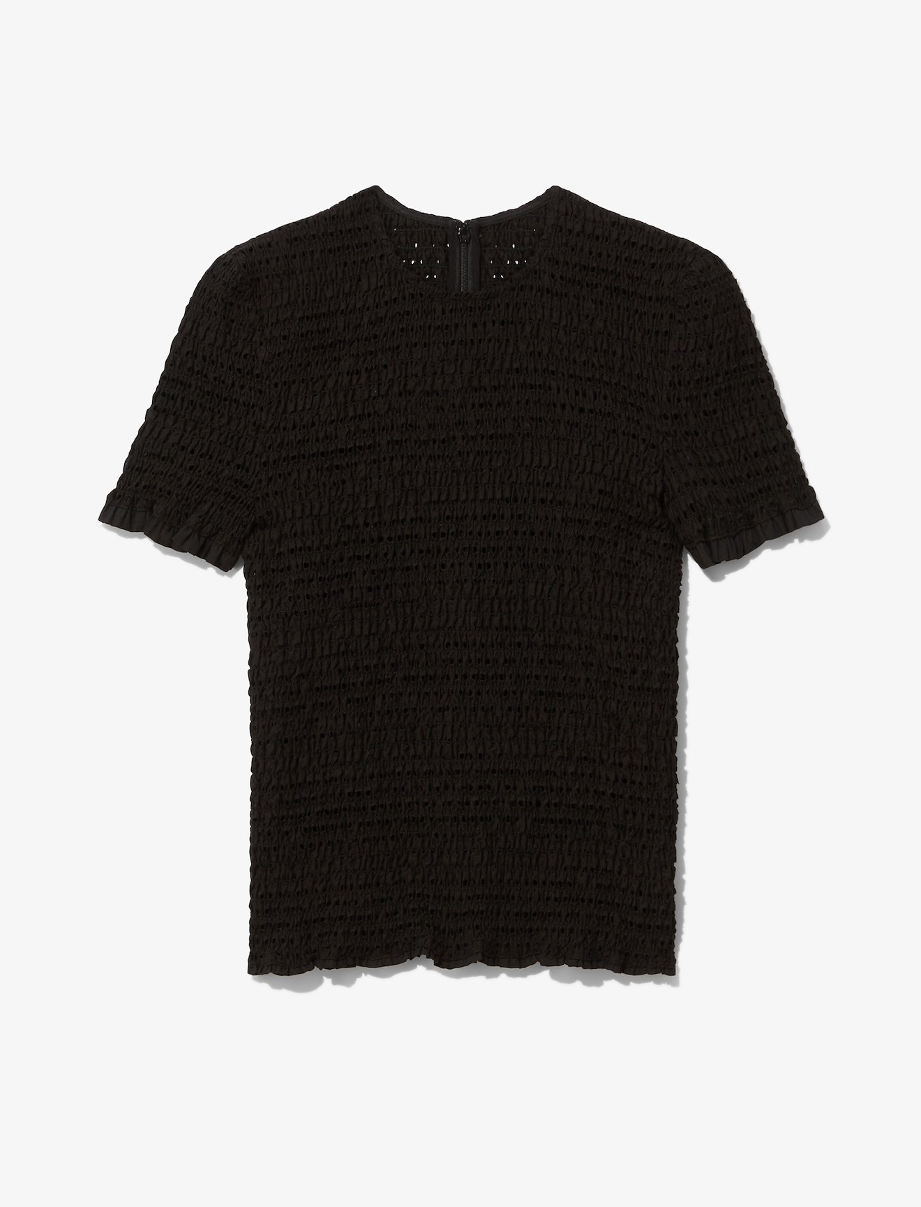Broderie Anglaise Smocked Top #4