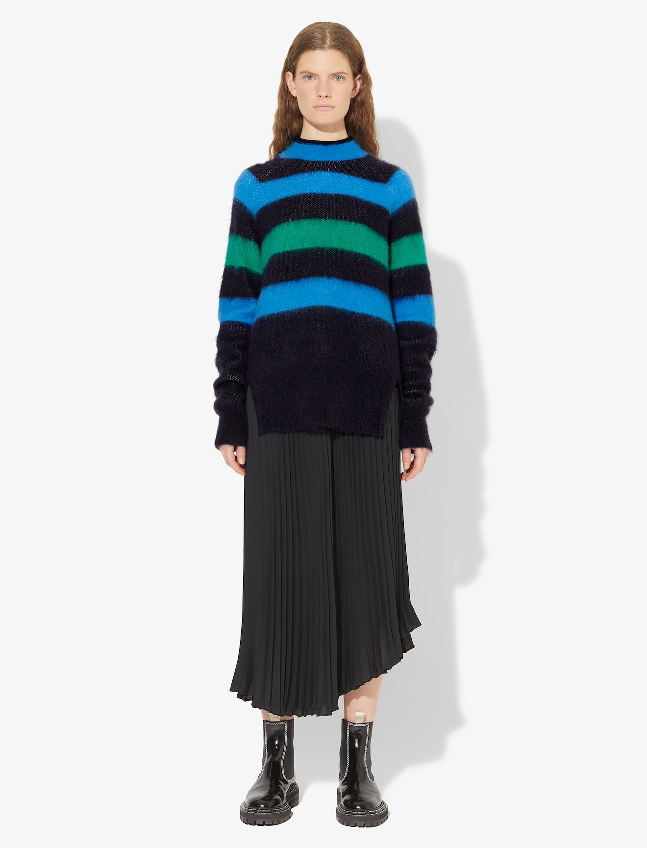 Brushed Stripe Sweater #1