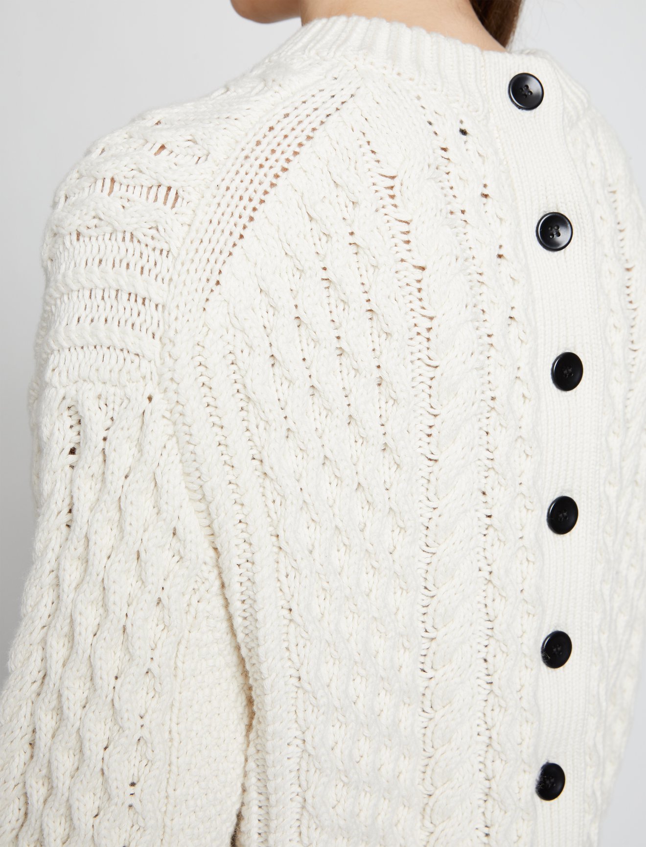 Cableknit Reversible Sweater #4