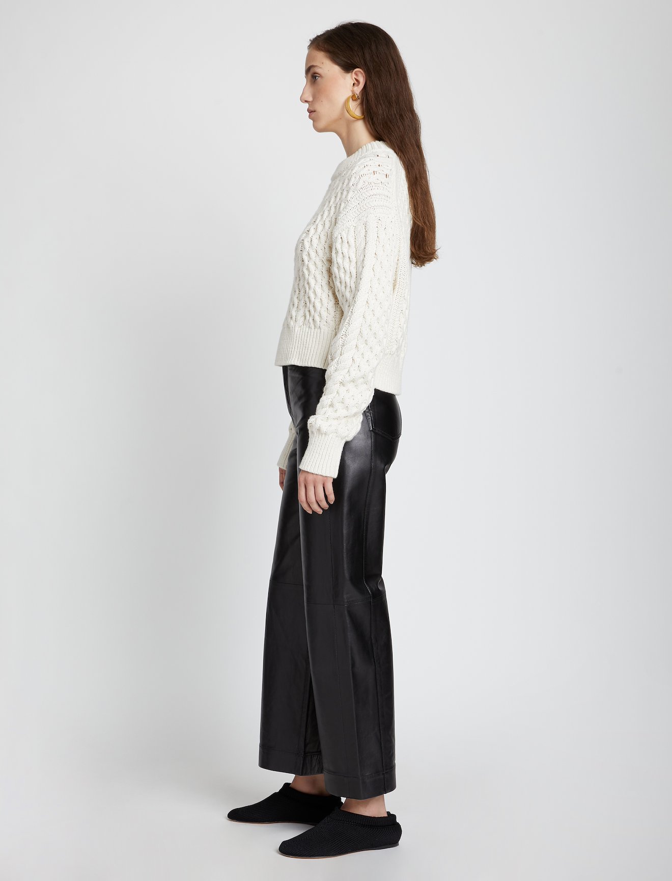 Cableknit Reversible Sweater #2