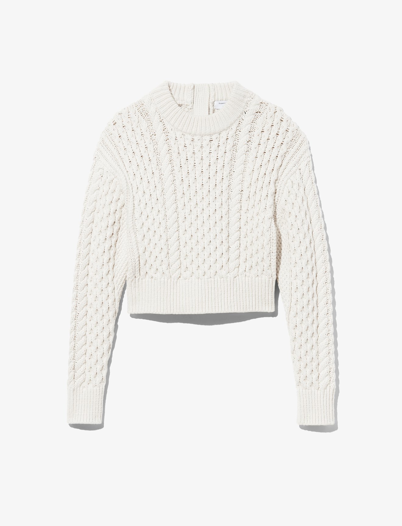 Cableknit Reversible Sweater #6