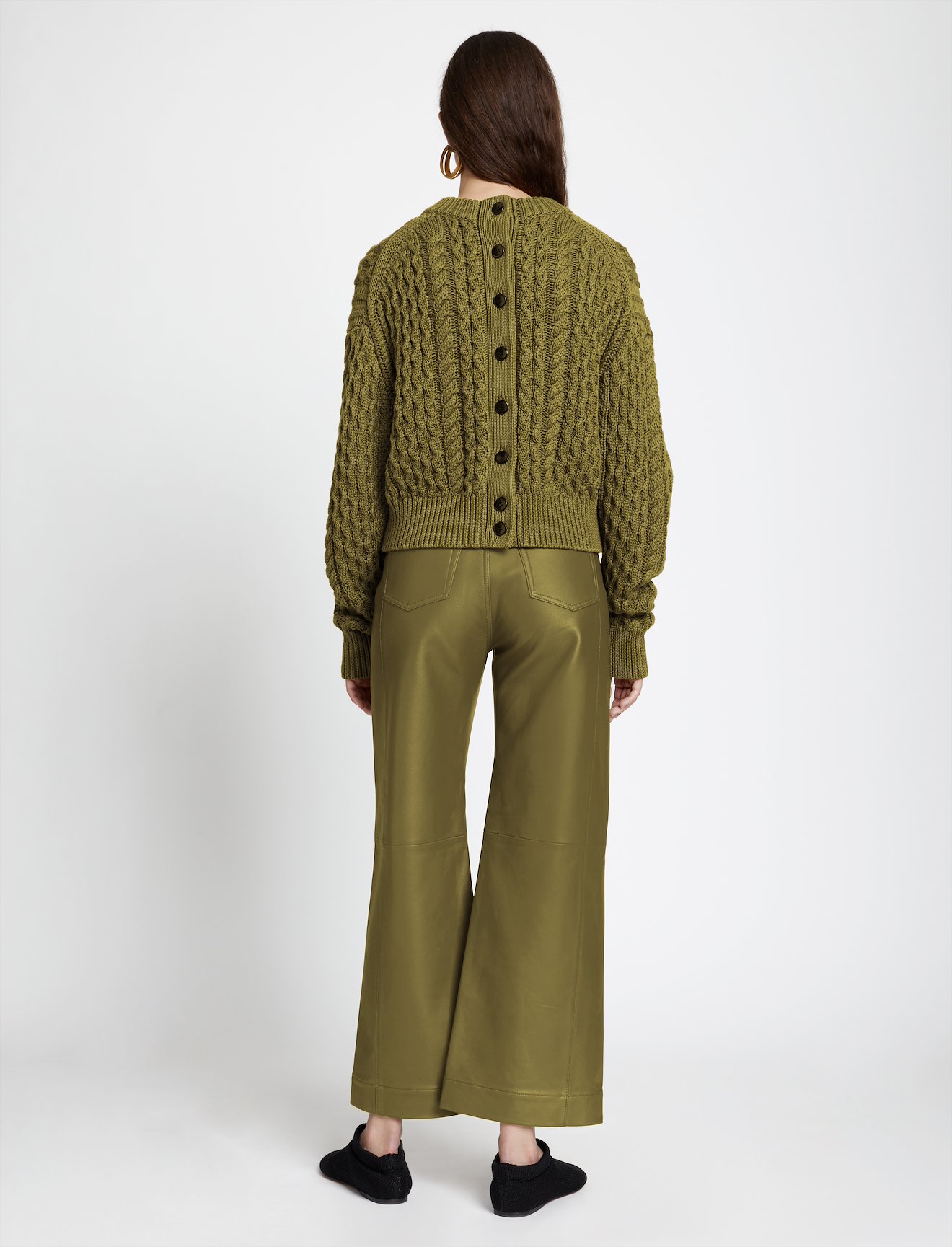 Cableknit Reversible Sweater #2