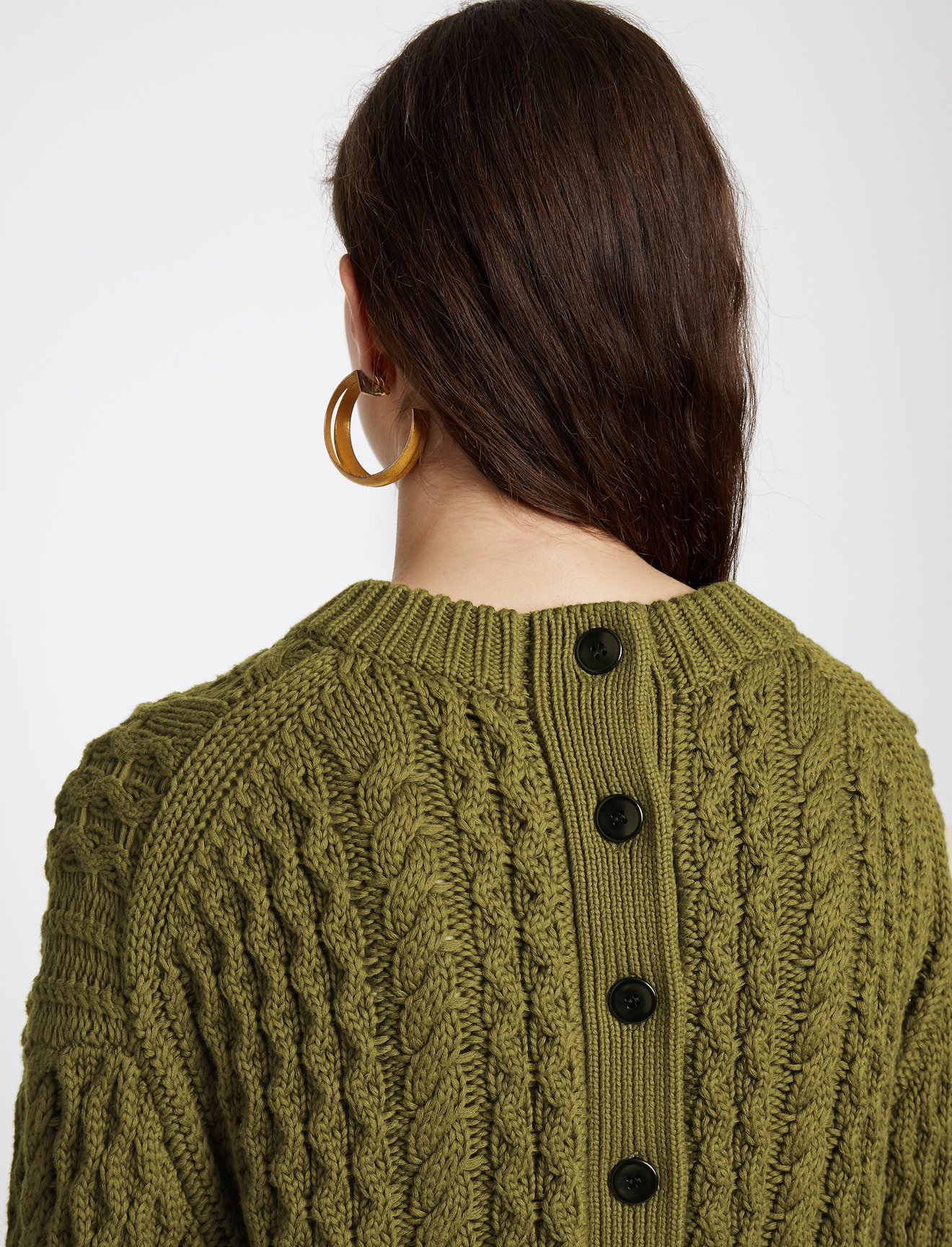 Cableknit Reversible Sweater #3