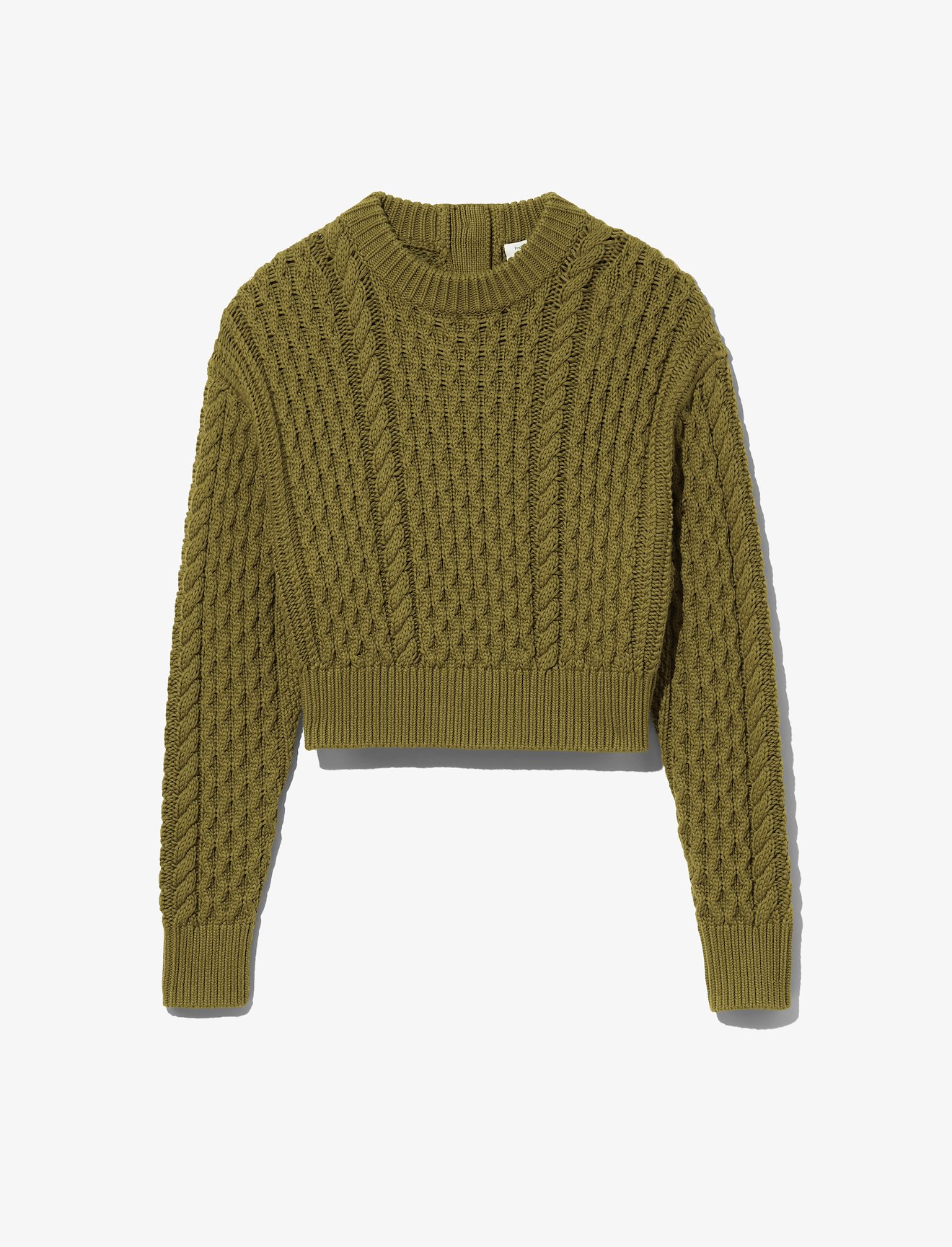Cableknit Reversible Sweater #6