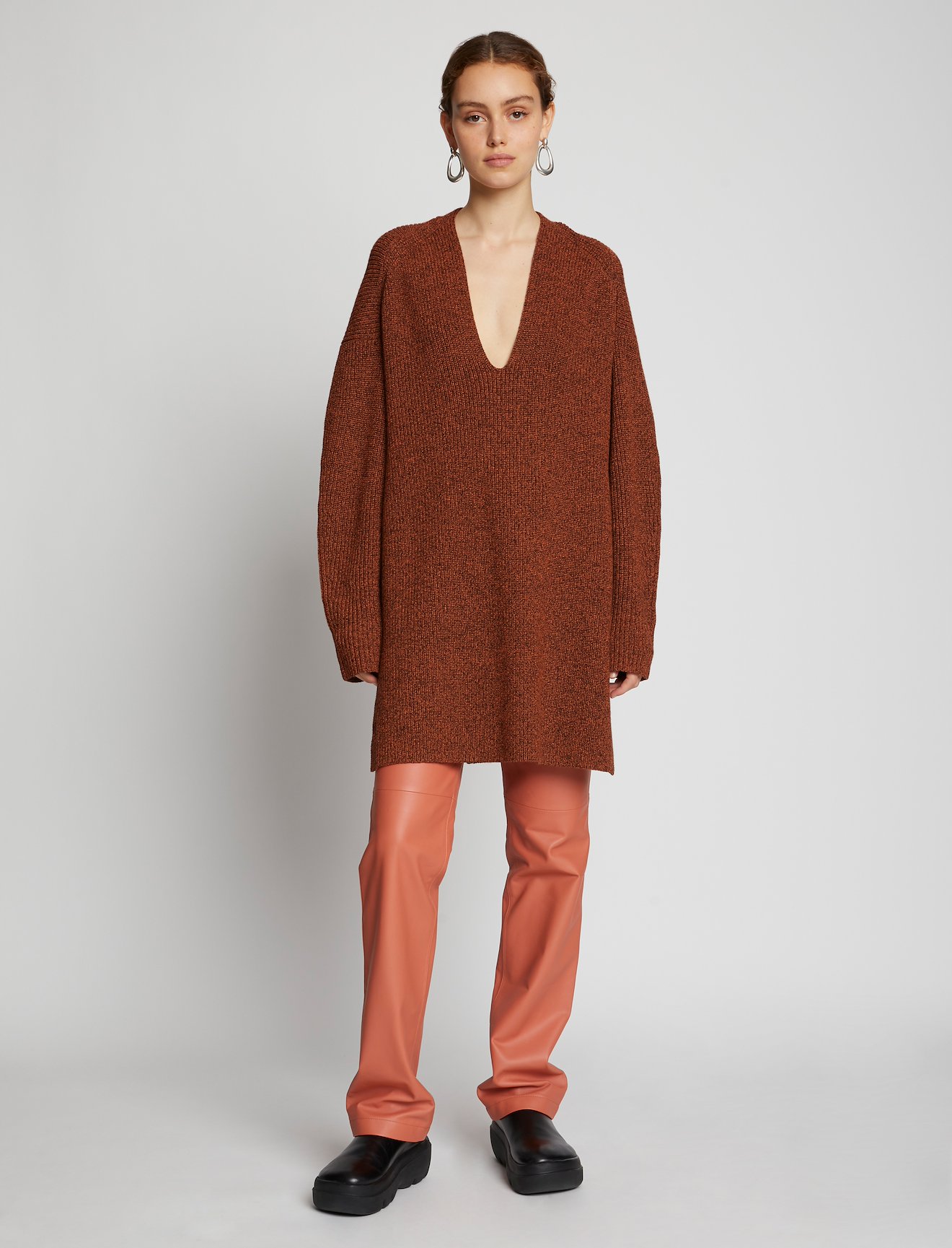 Cashmere Merino V-Neck Tunic #1
