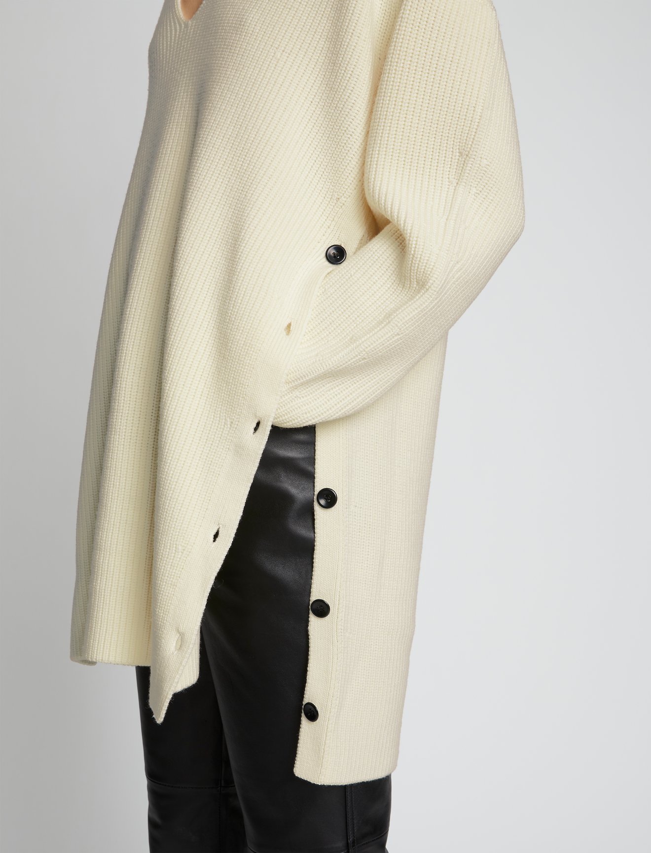 Cashmere Merino V-Neck Tunic #4