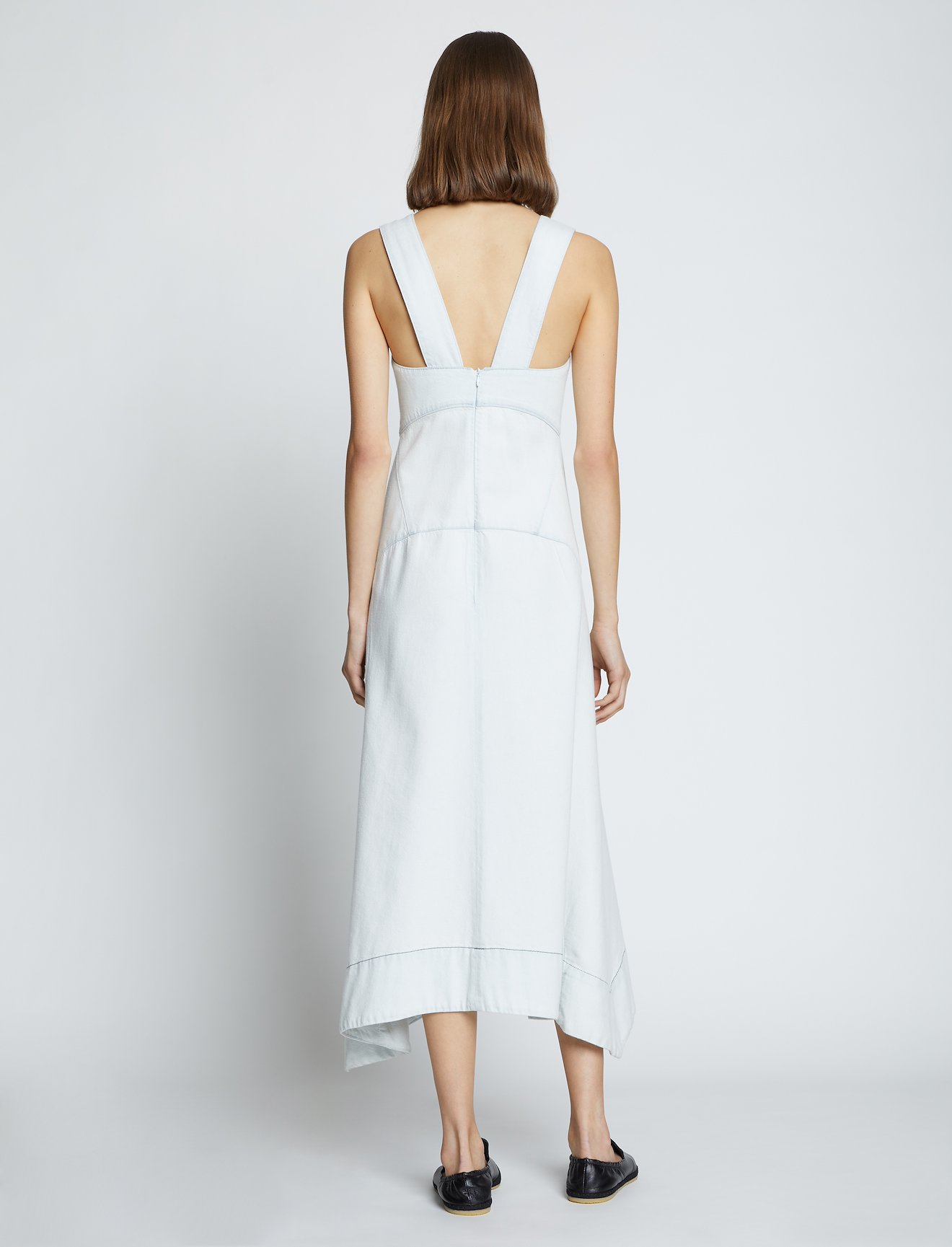 Chambray Seamed Dress #2