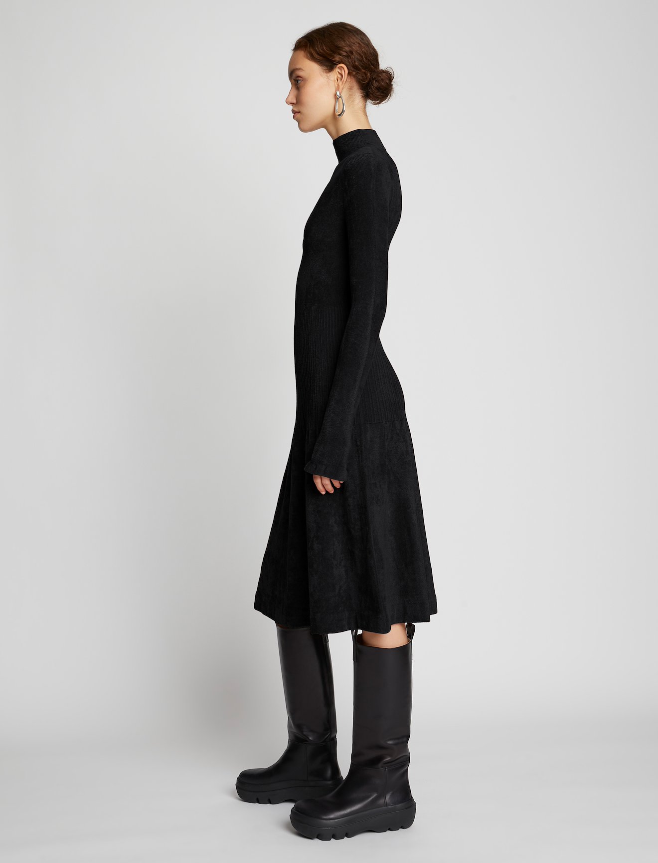 Chenille Turtleneck Dress #1