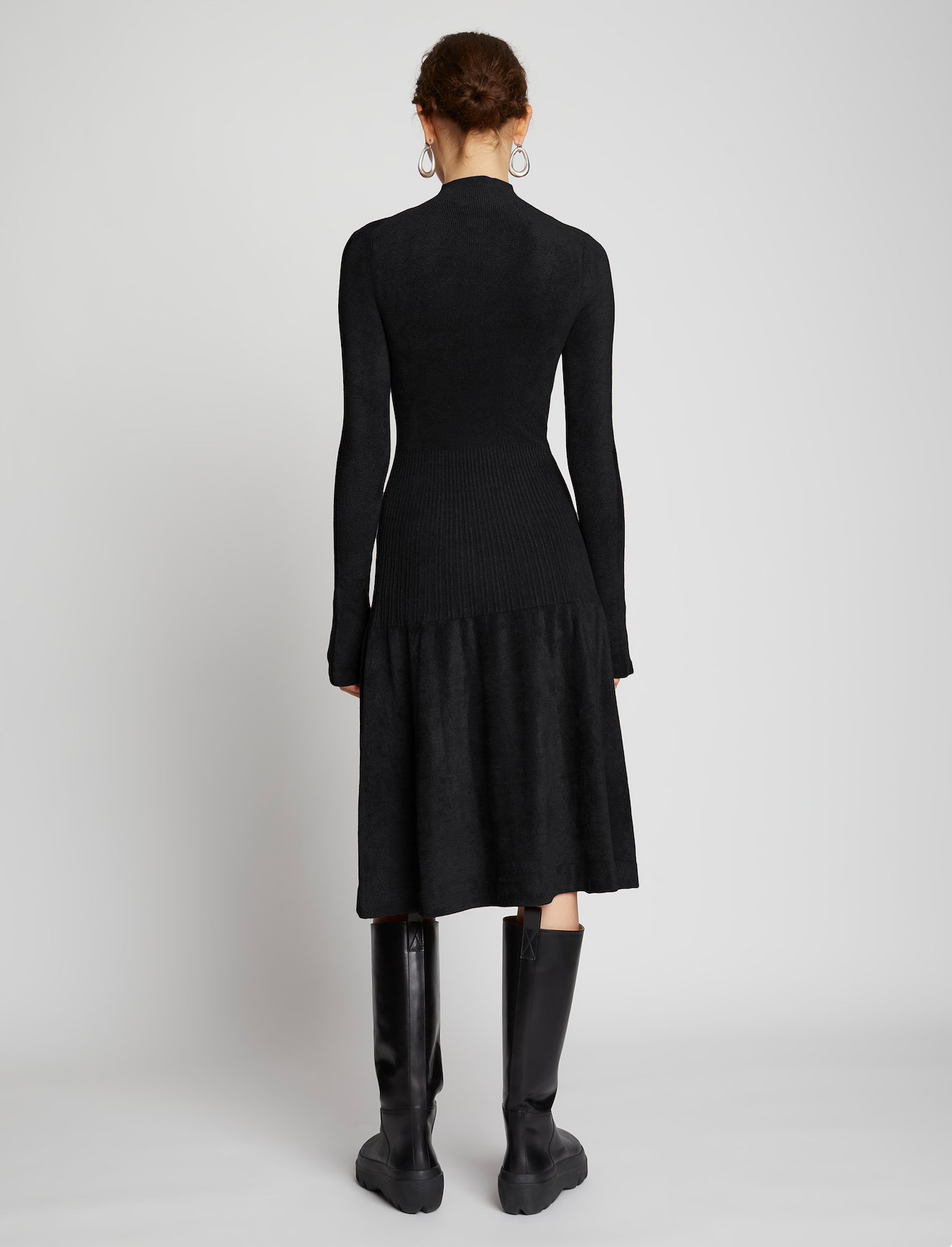 Chenille Turtleneck Dress #2