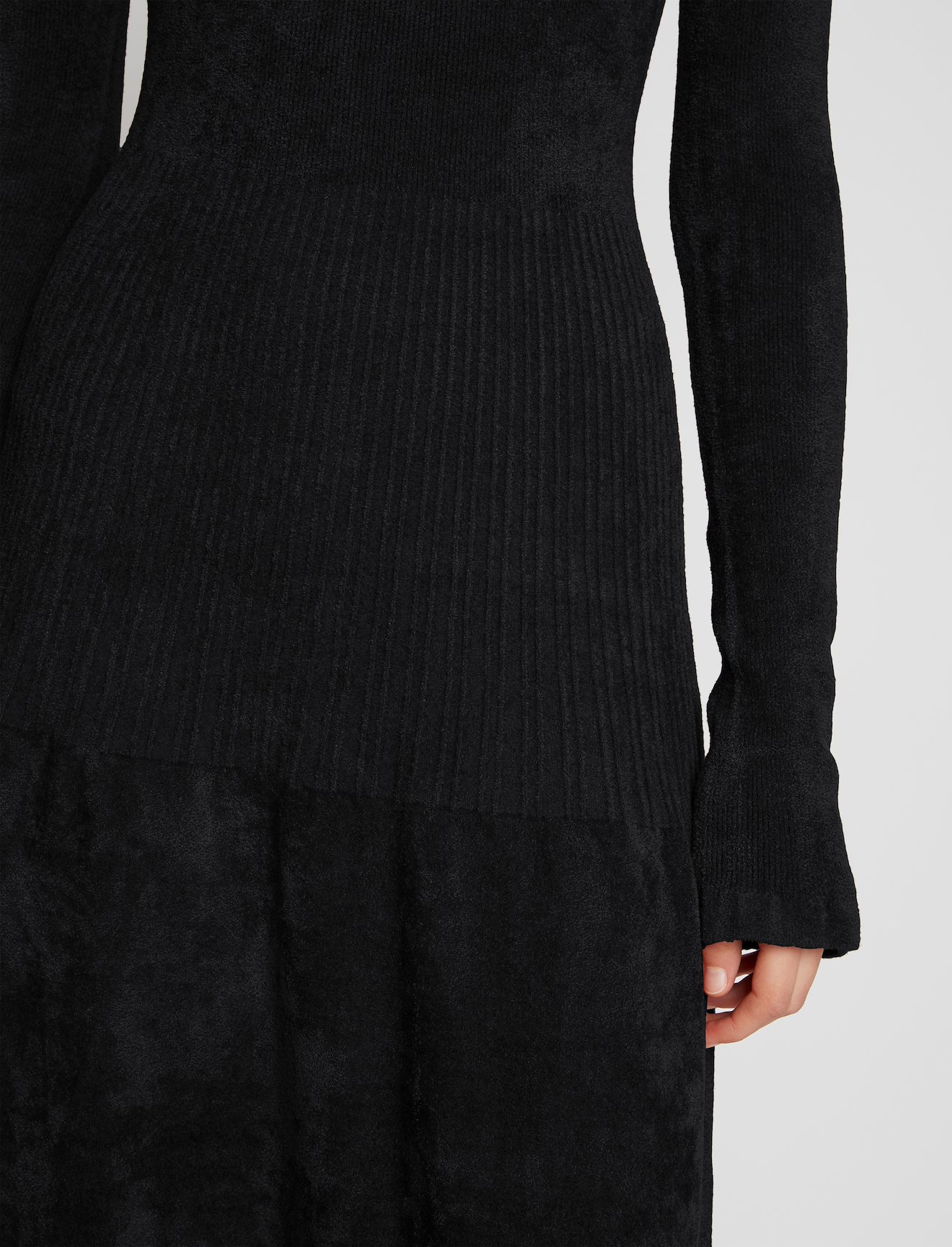 Chenille Turtleneck Dress #3