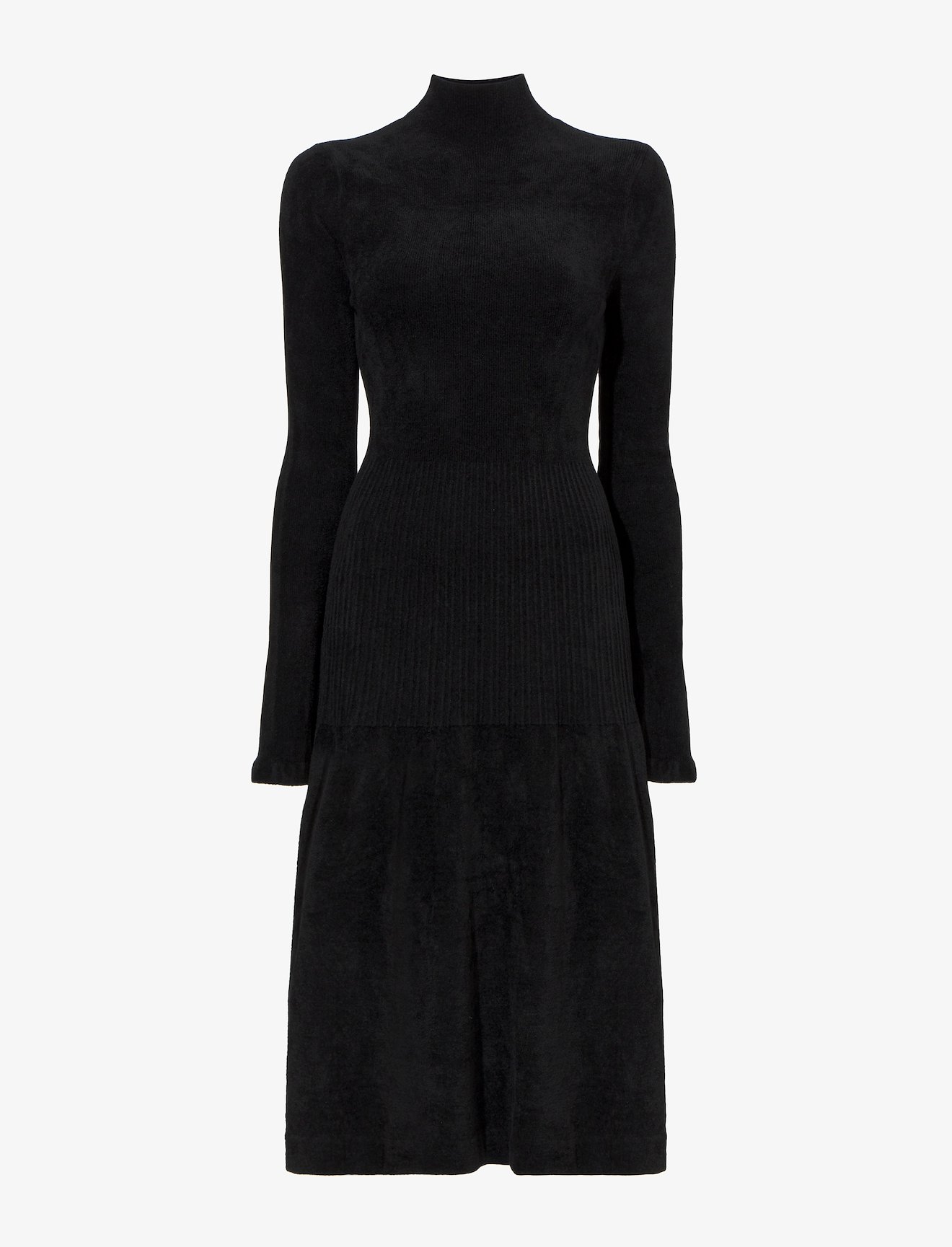 Chenille Turtleneck Dress #4
