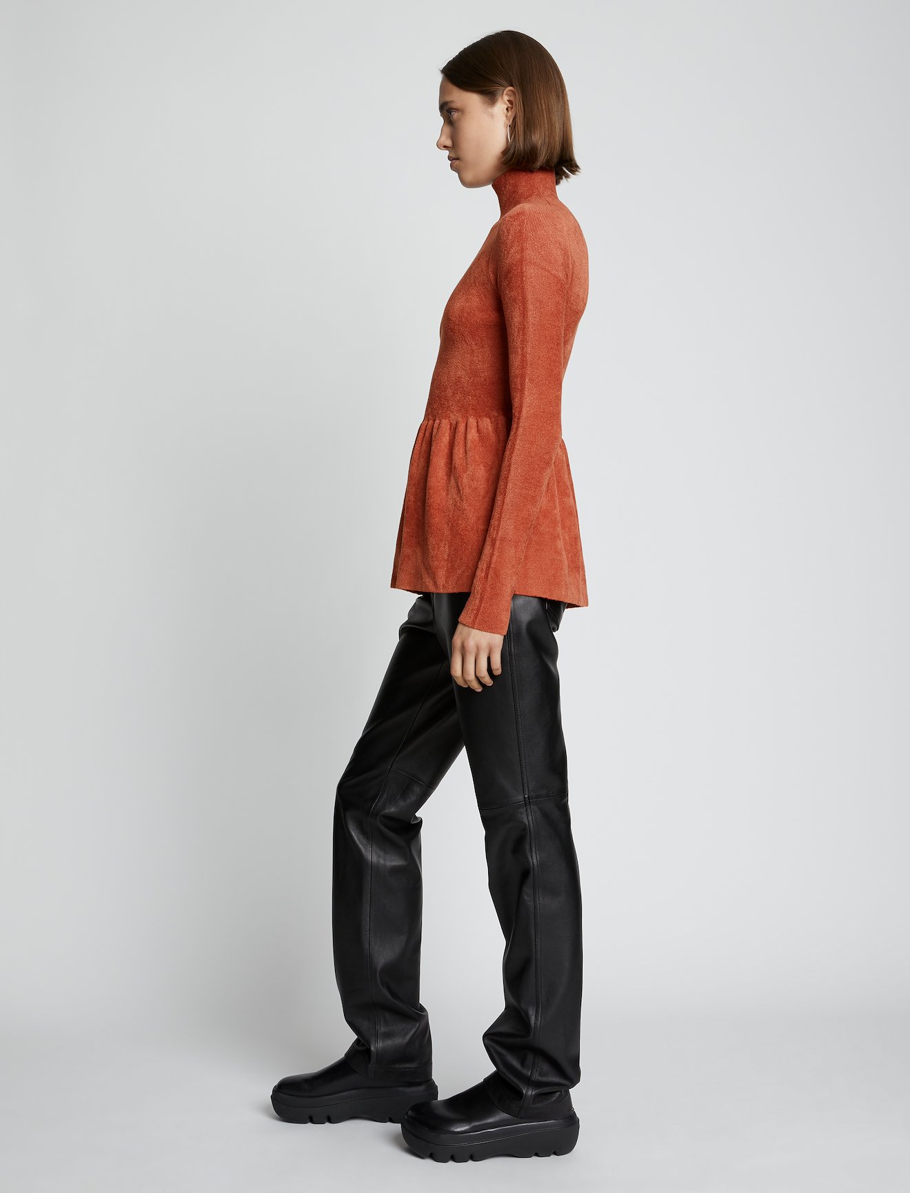 Chenille Turtleneck Sweater #2