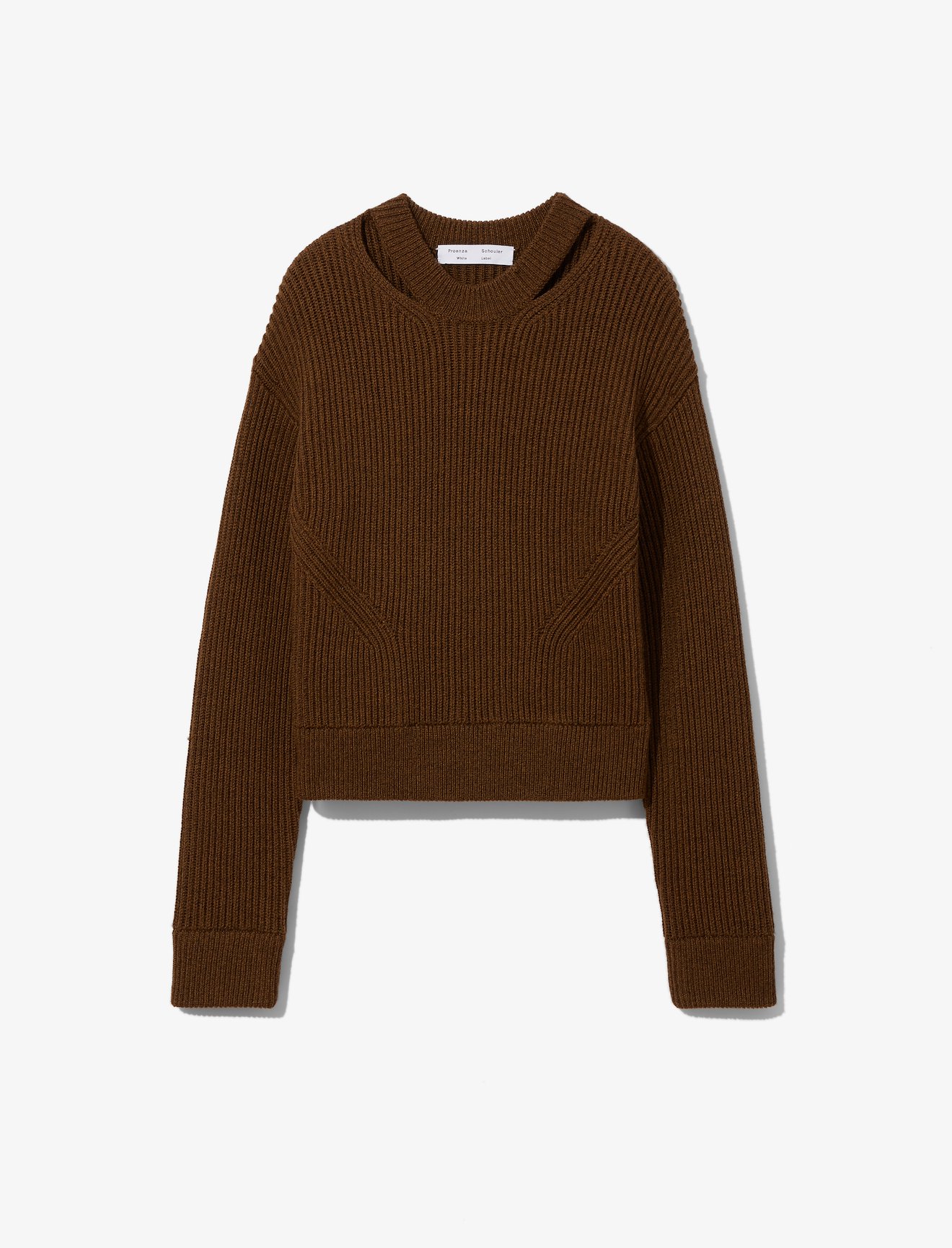 Chunky Rib Knit Sweater #4