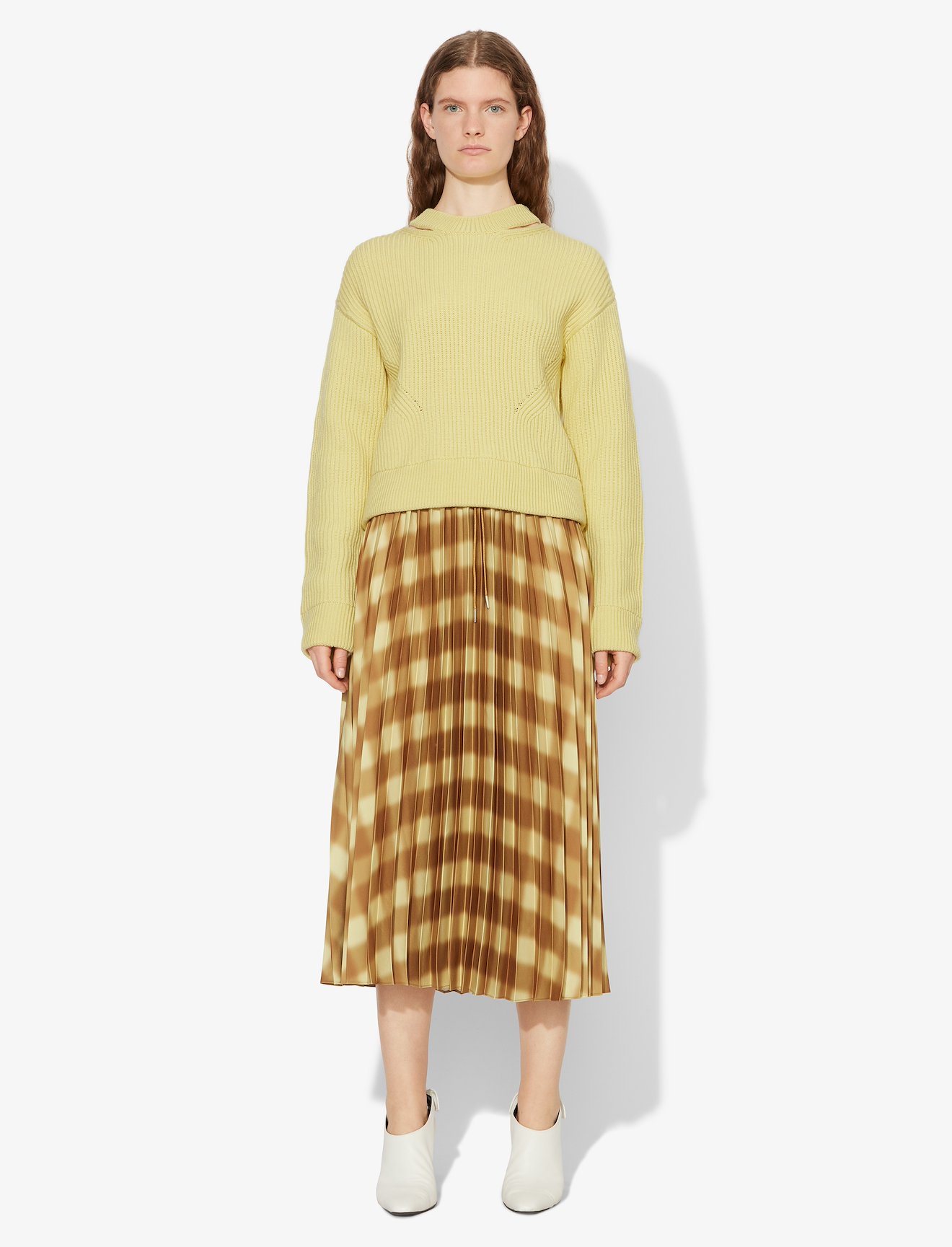 Chunky Rib Knit Sweater #1