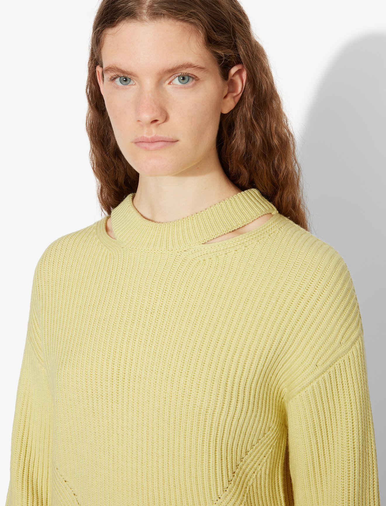 Chunky Rib Knit Sweater #3