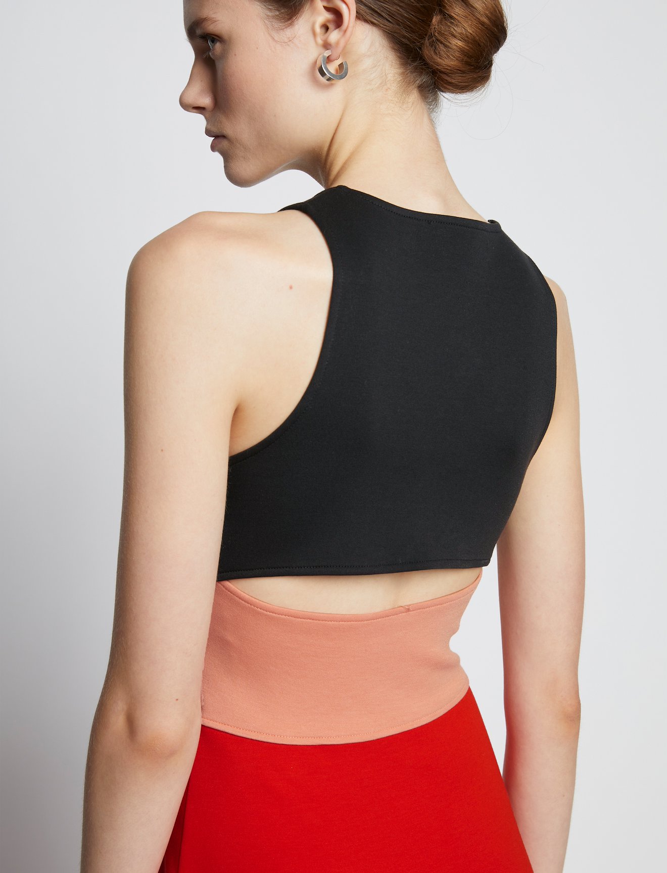Colorblock Jersey Dress #3