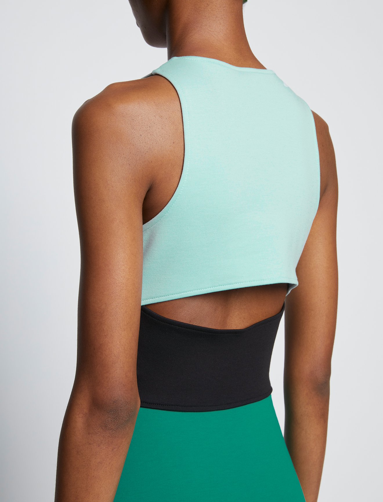 Colorblock Jersey Dress #3