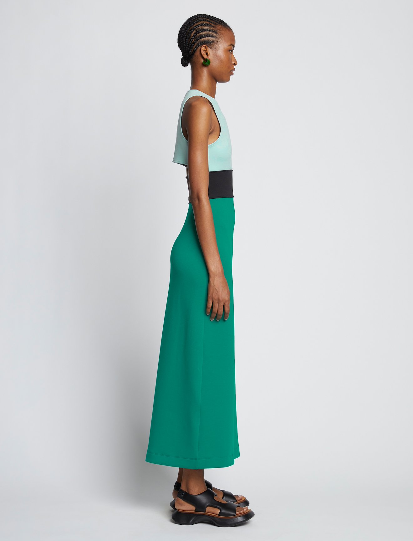 Colorblock Jersey Dress #1