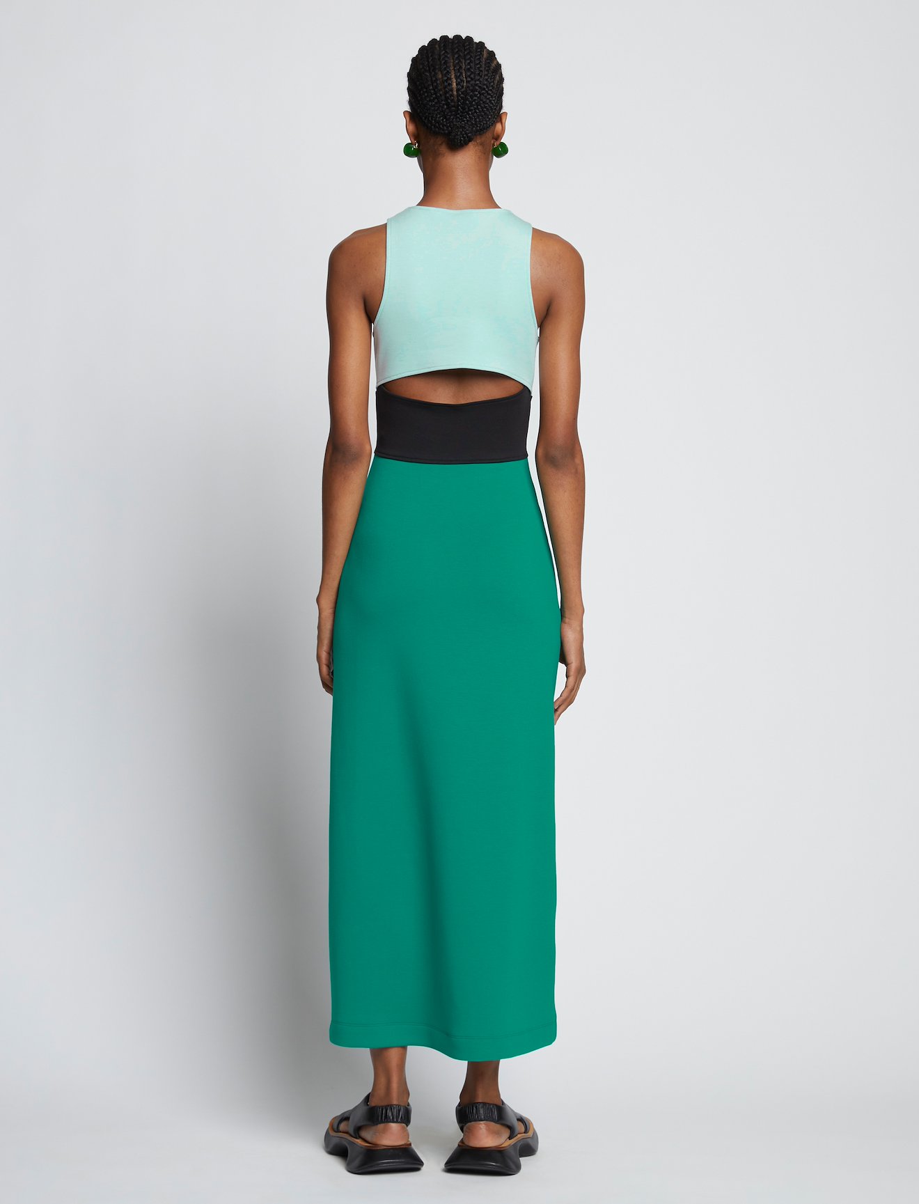Colorblock Jersey Dress #2