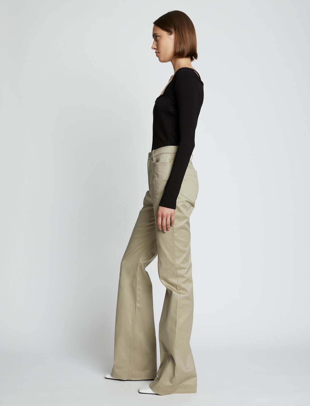 Compact Jersey Square Neck Bodysuit #2
