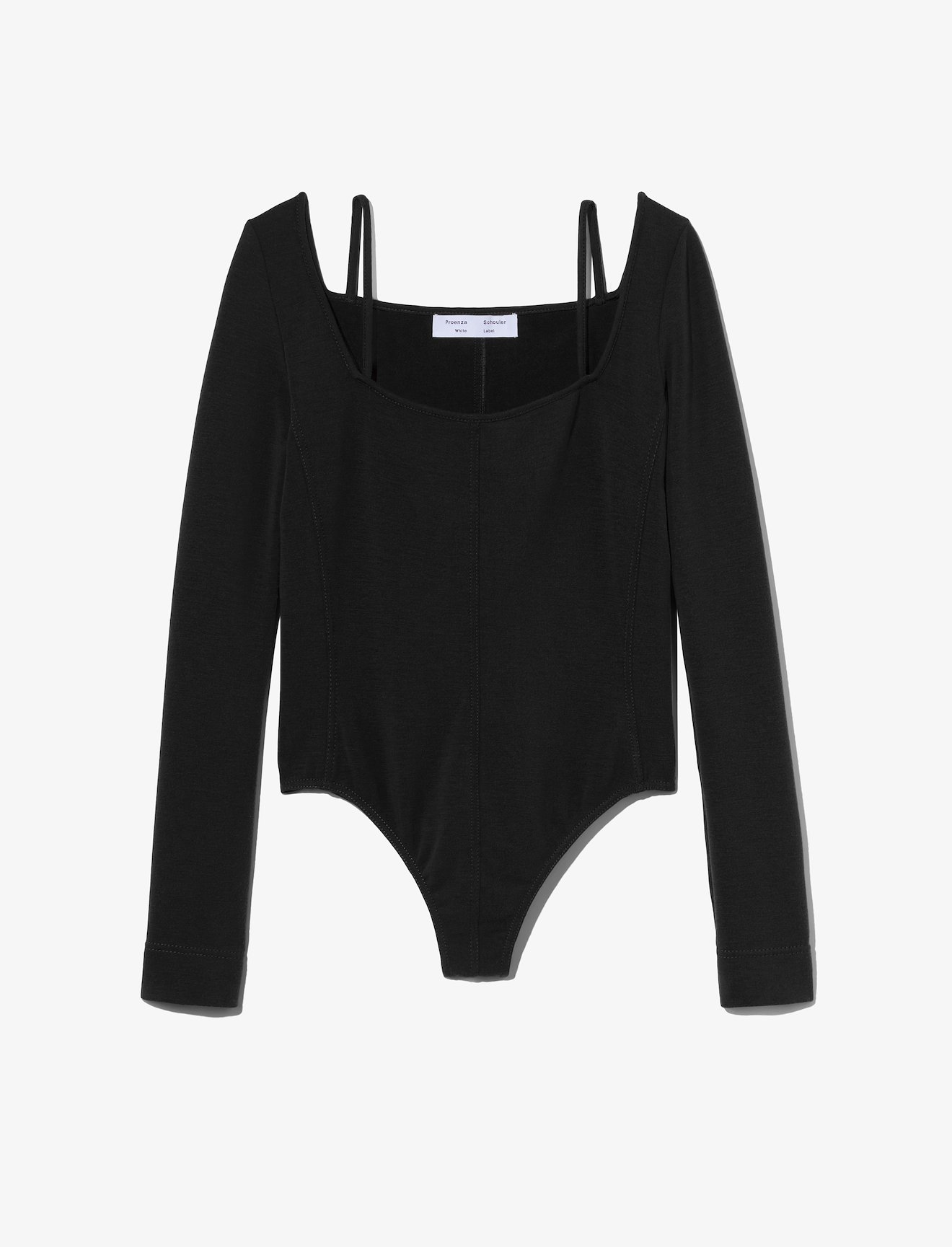 Compact Jersey Square Neck Bodysuit #5