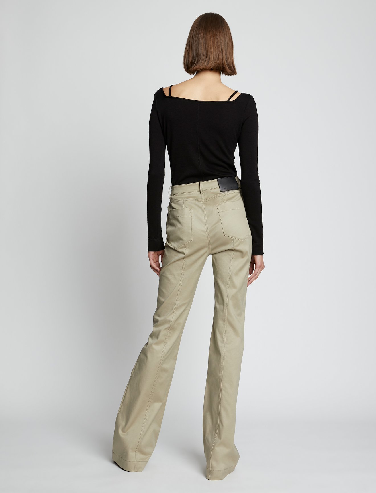 Compact Jersey Square Neck Bodysuit #3