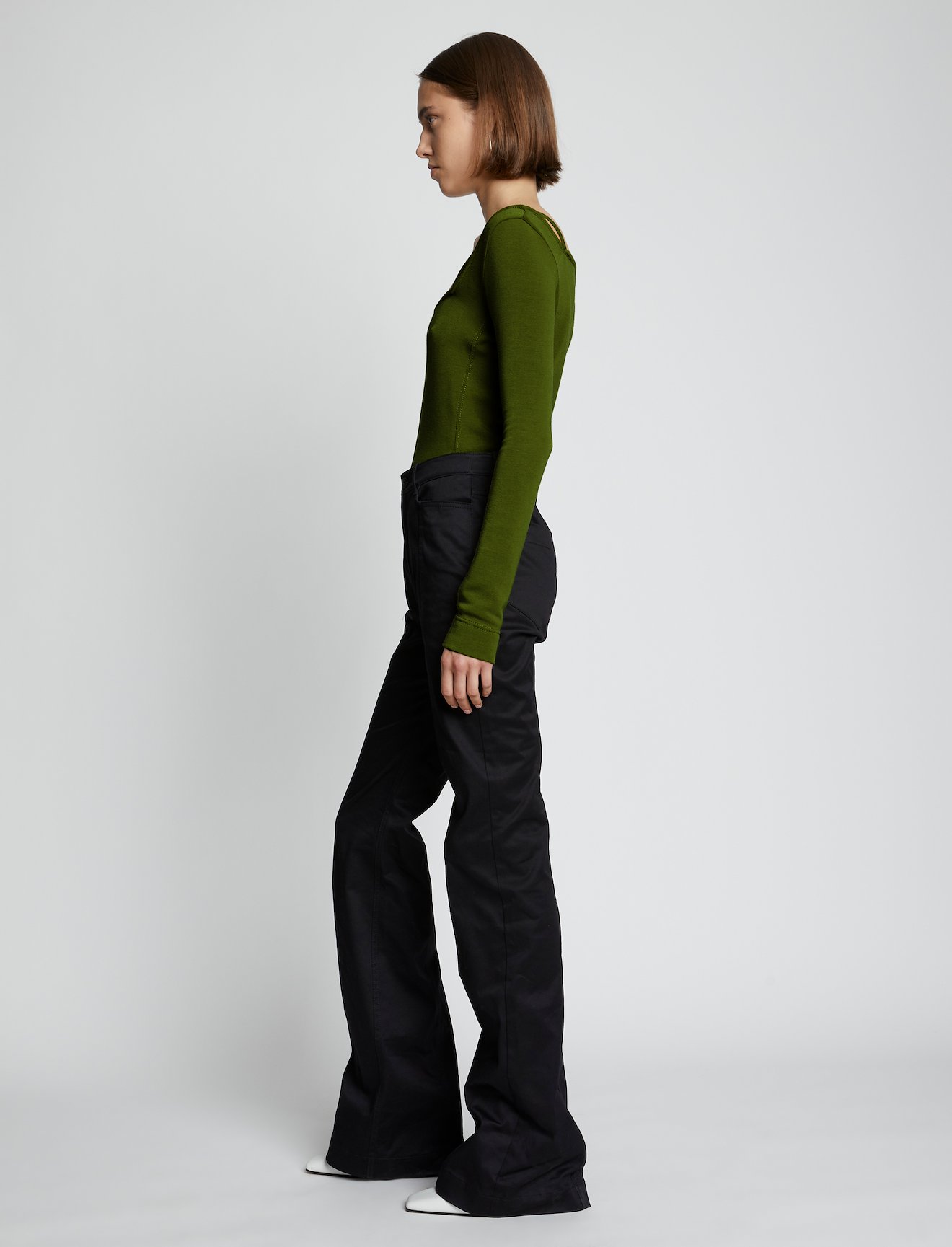 Compact Jersey Square Neck Bodysuit #2