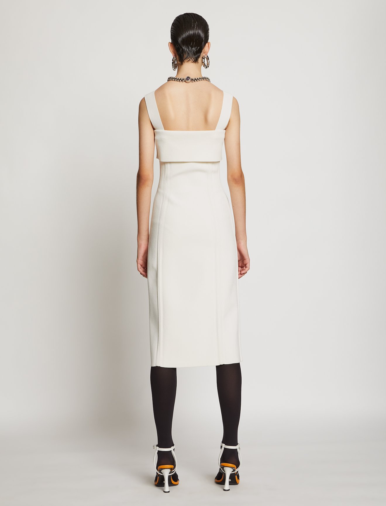 Compact Knit Tank Dress #2