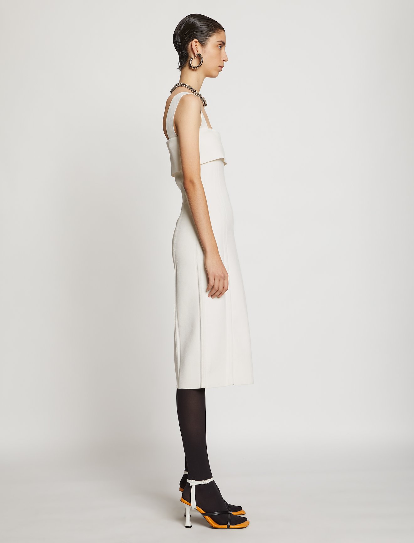 Compact Knit Tank Dress #1