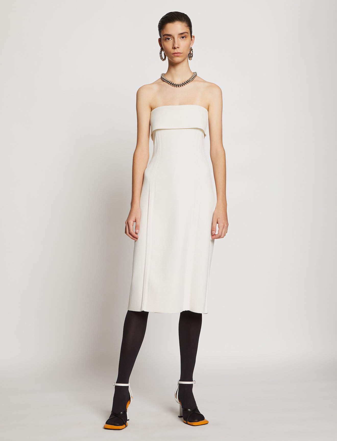 Compact Knit Tank Dress #5